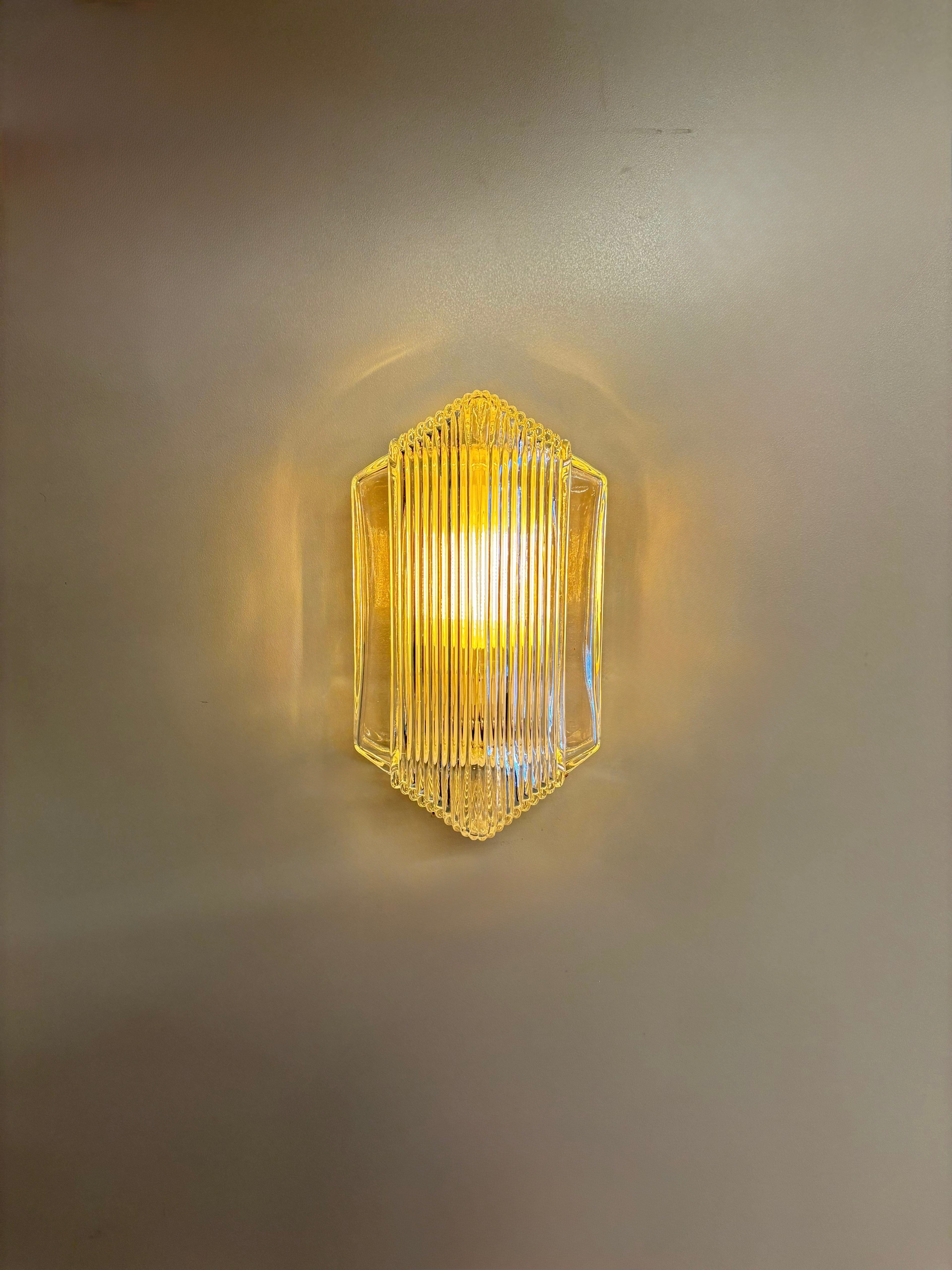 Arel Lighting White LASCARA Art Deco Outdoor Wall Sconce