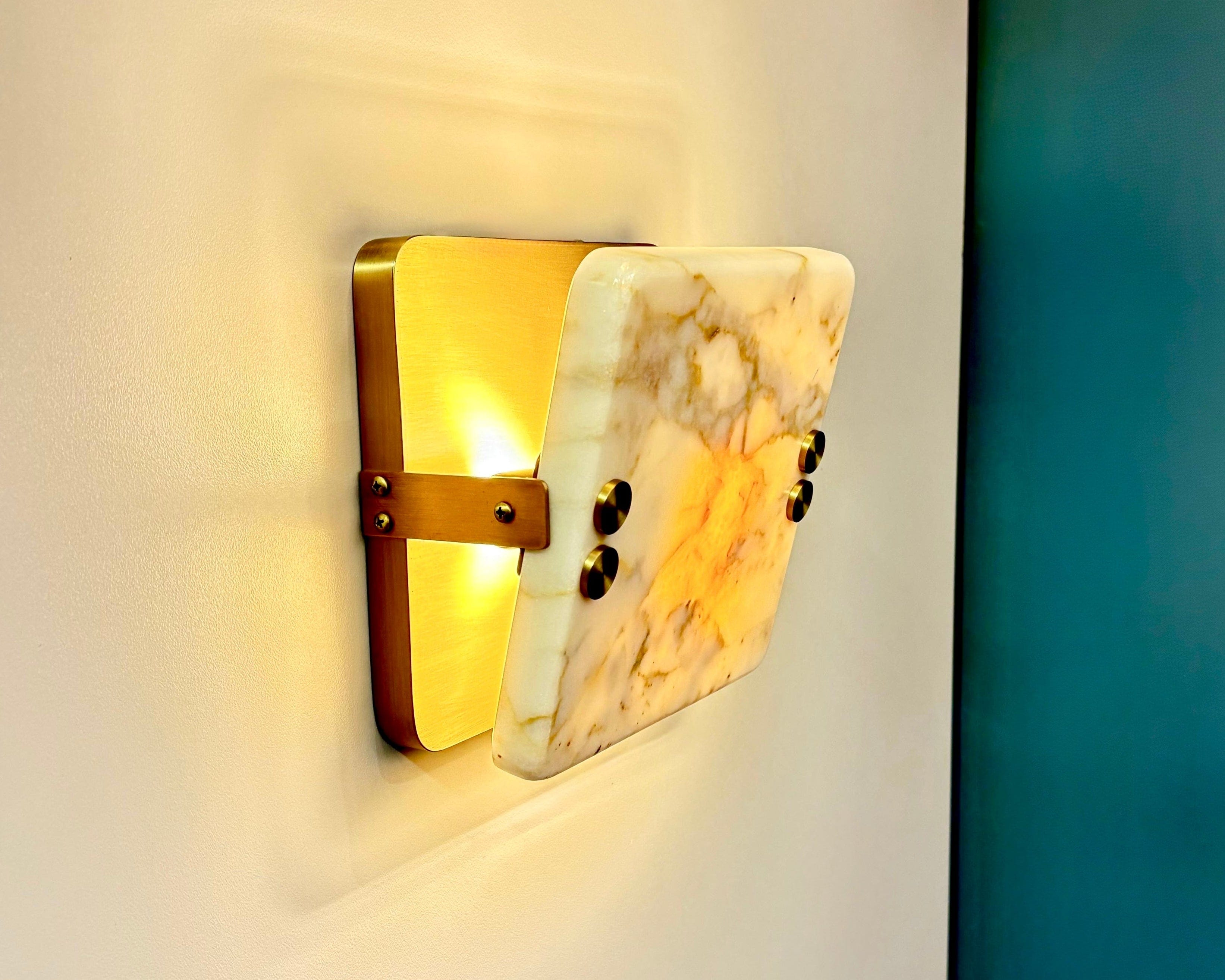 Arel Lighting XARRE Marble Wall Sconce
