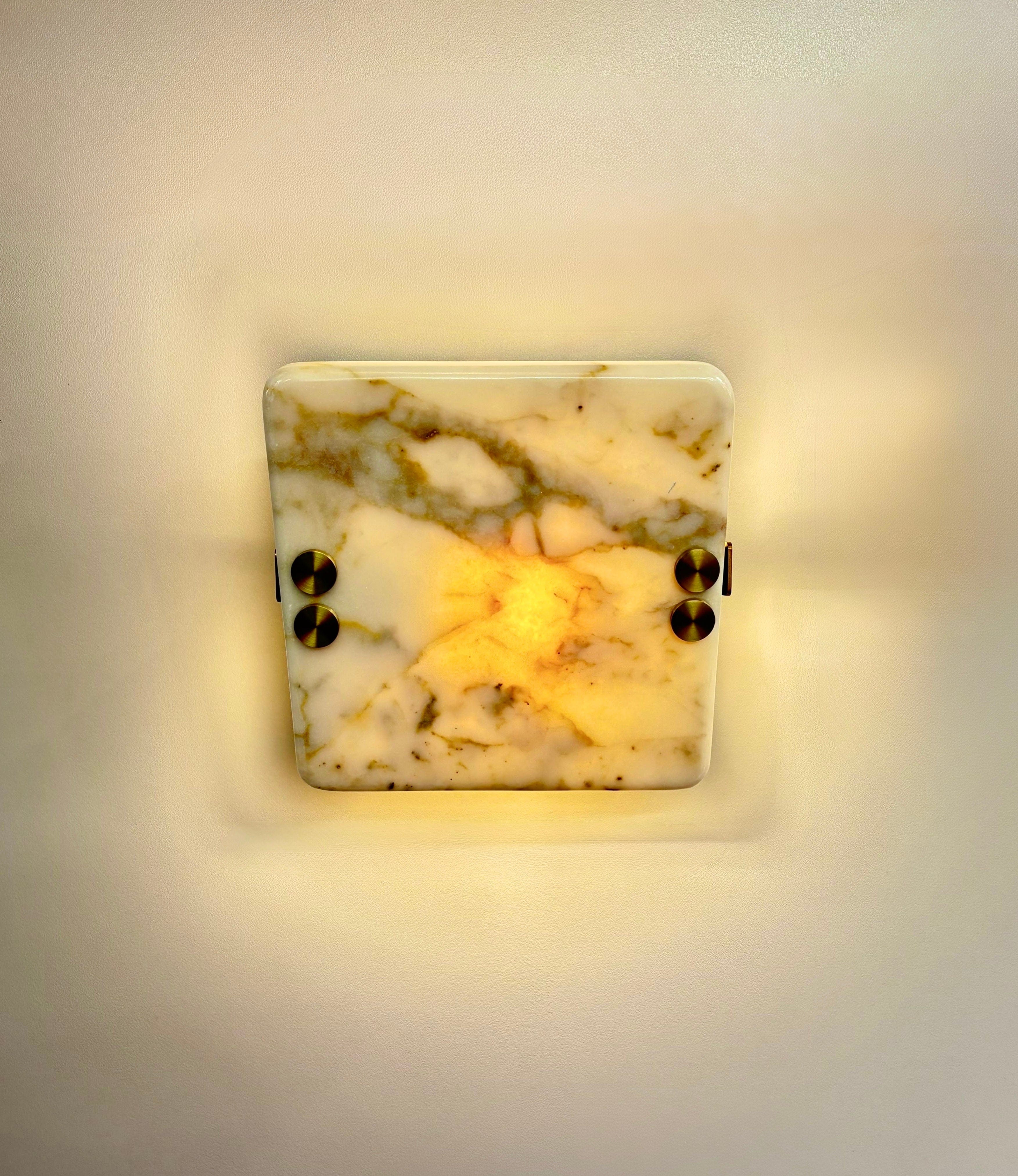 Arel Lighting XARRE Marble Wall Sconce