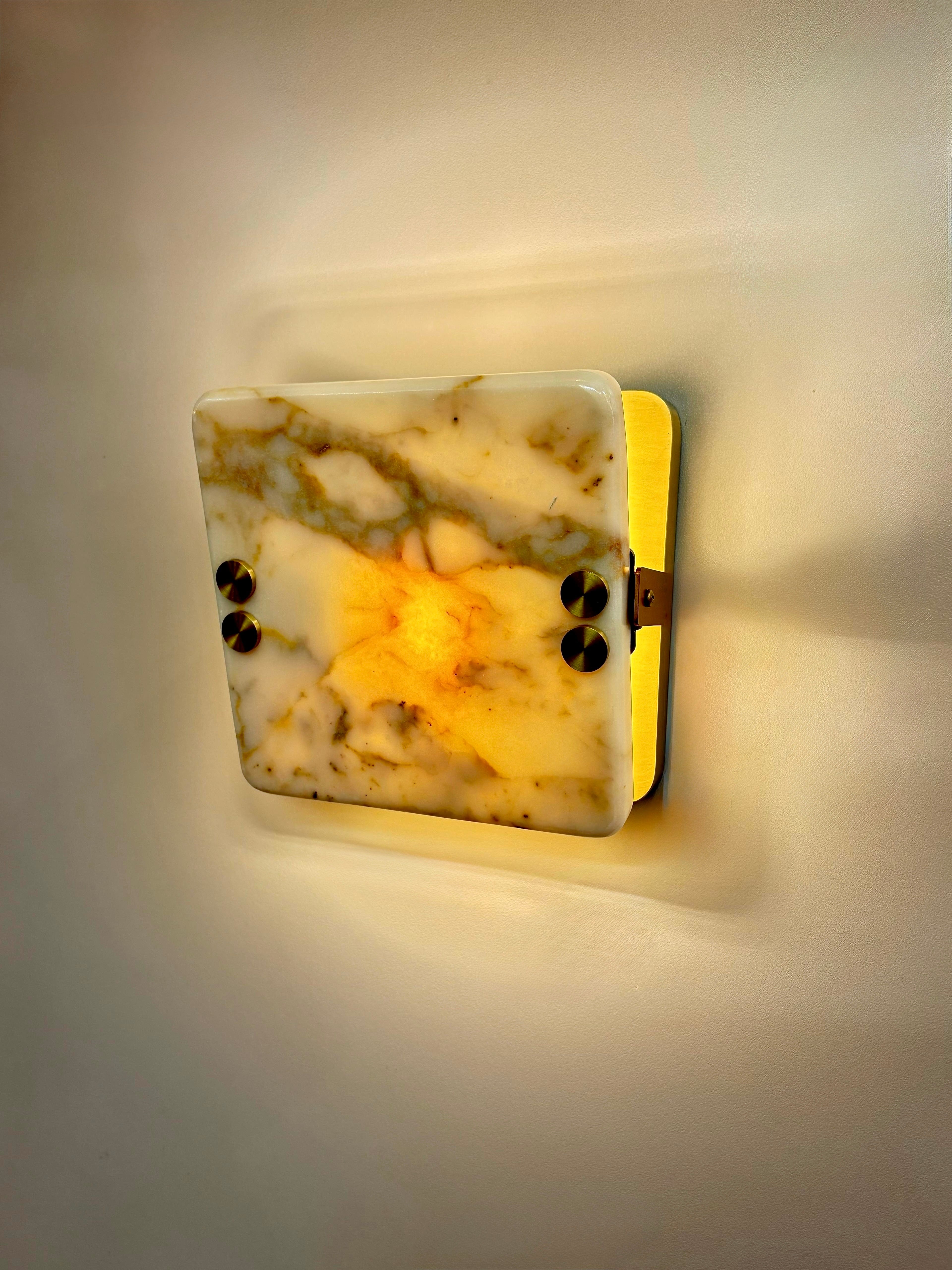 Arel Lighting XARRE Marble Wall Sconce