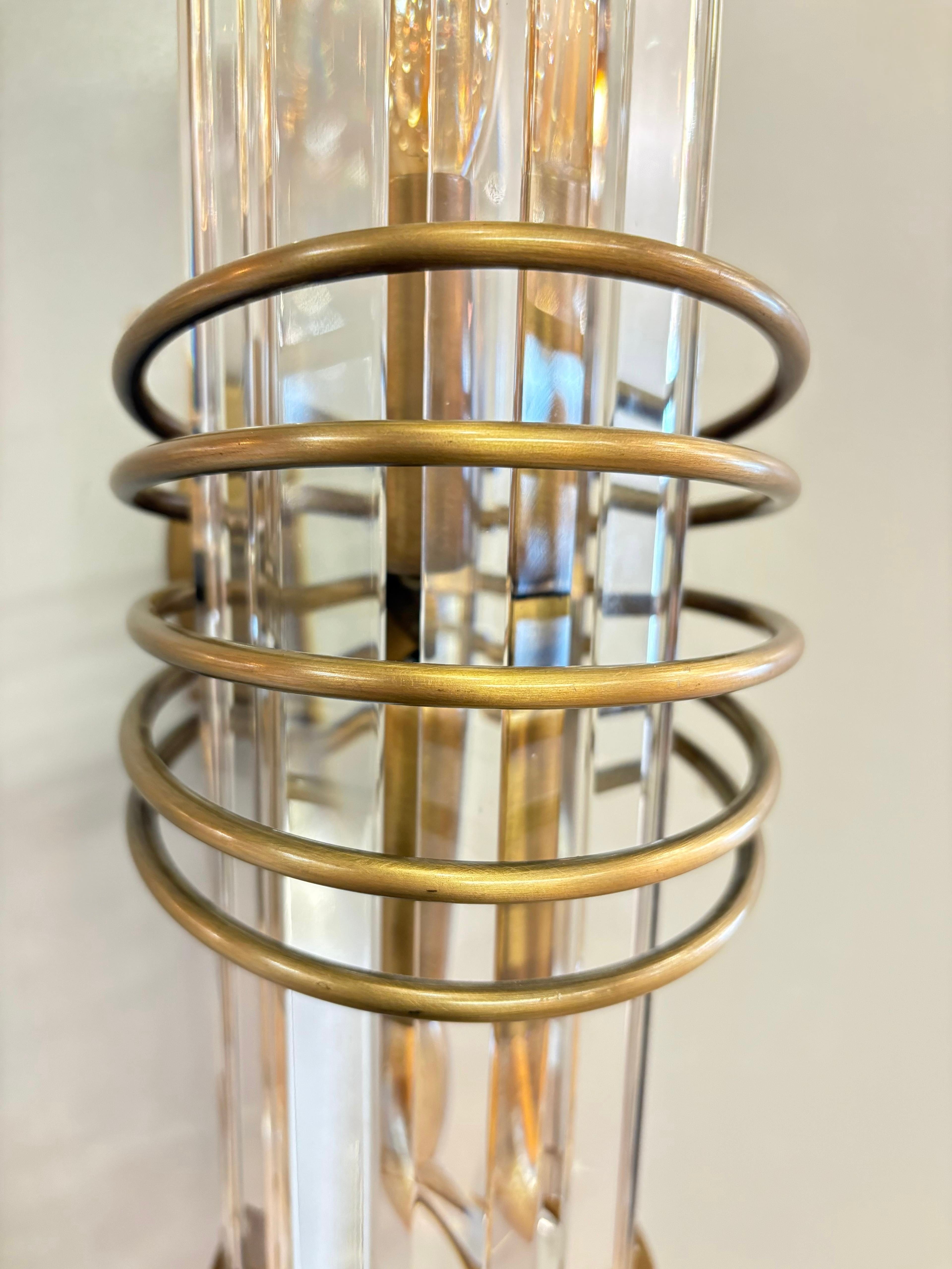 Arel Lighting ZANTE Handmade Art Deco Wall Sconce