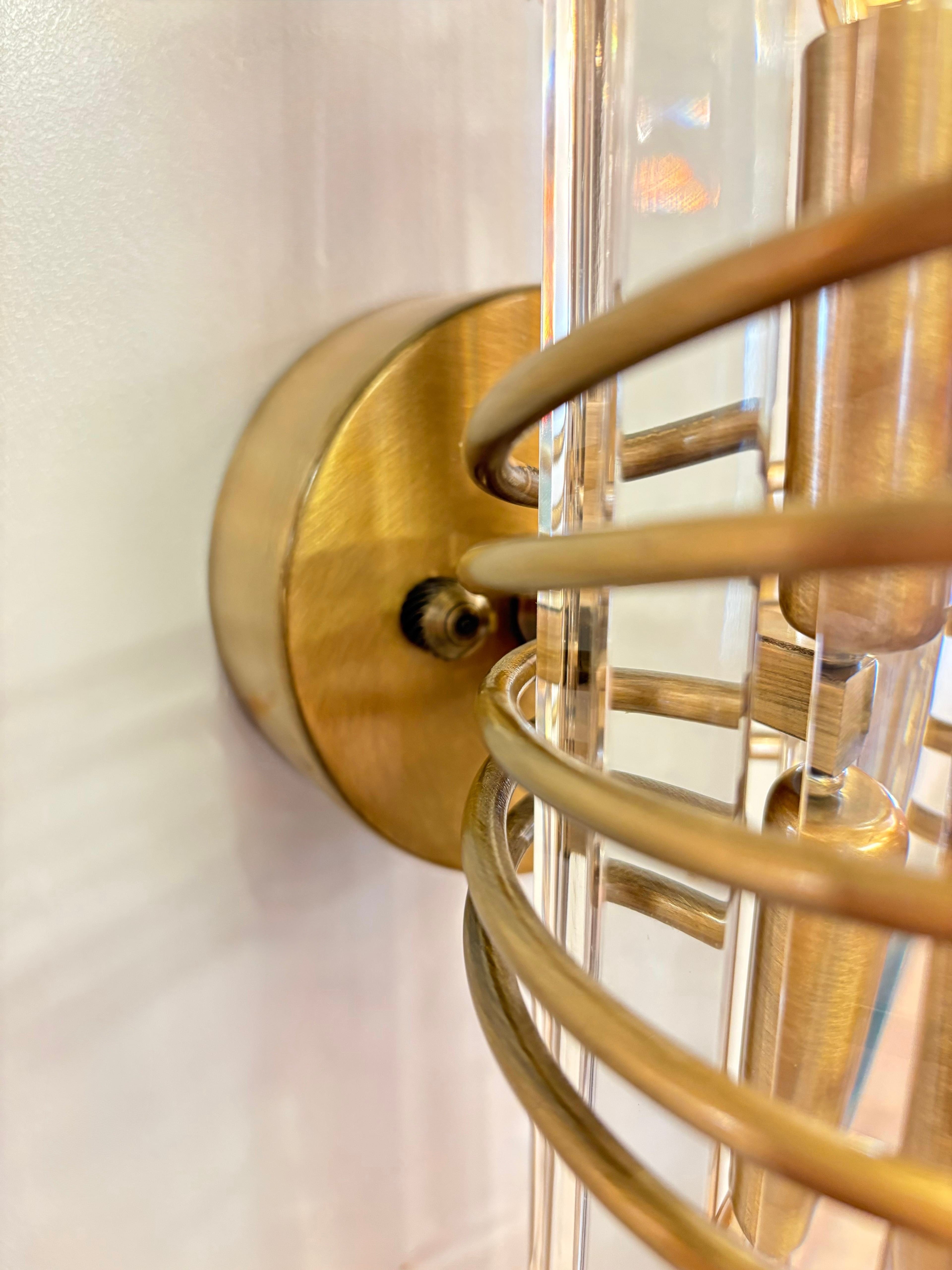 Arel Lighting ZANTE Handmade Art Deco Wall Sconce