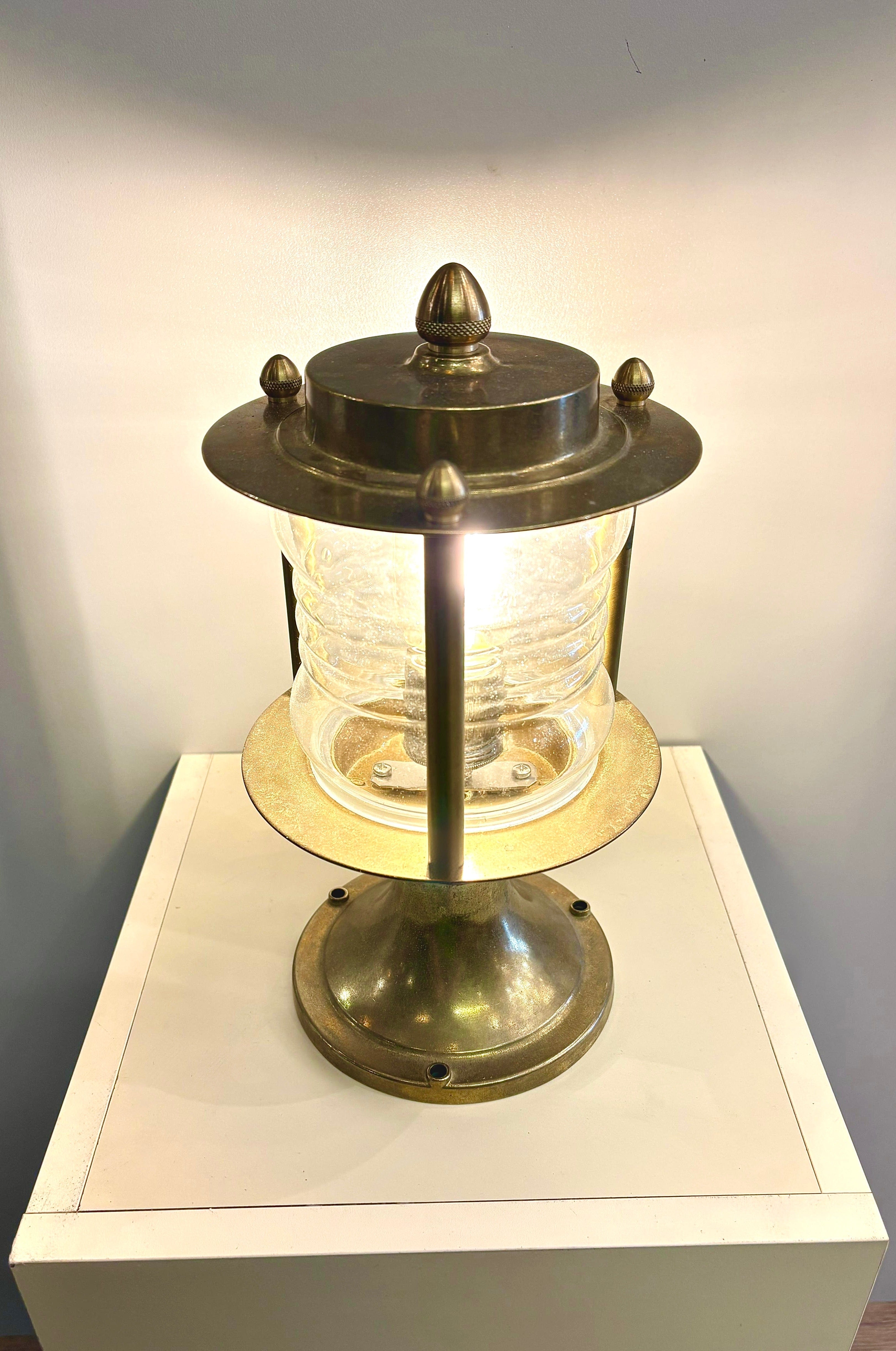 My Store AIGLE Handmade Nautical Dock Lamp