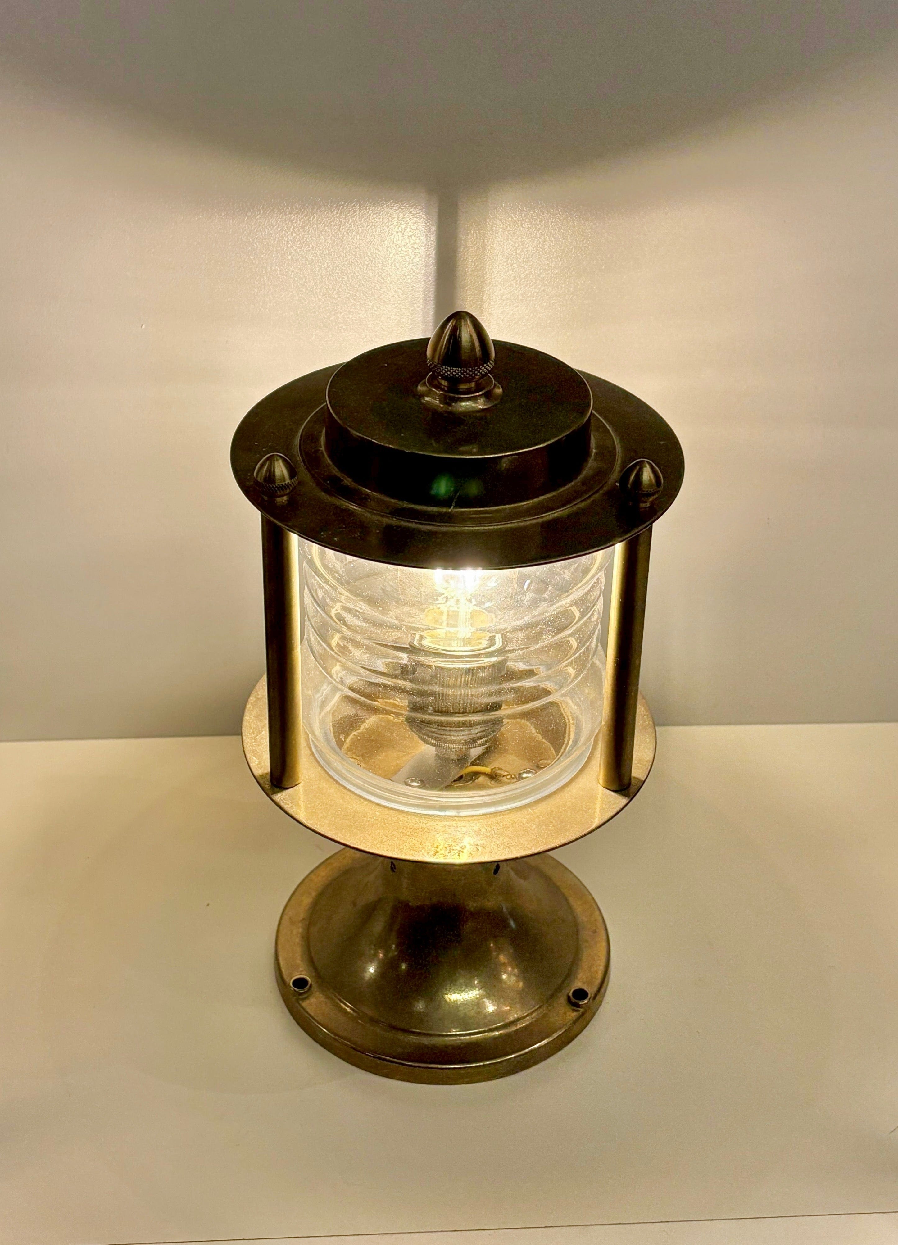 My Store AIGLE Handmade Nautical Dock Lamp