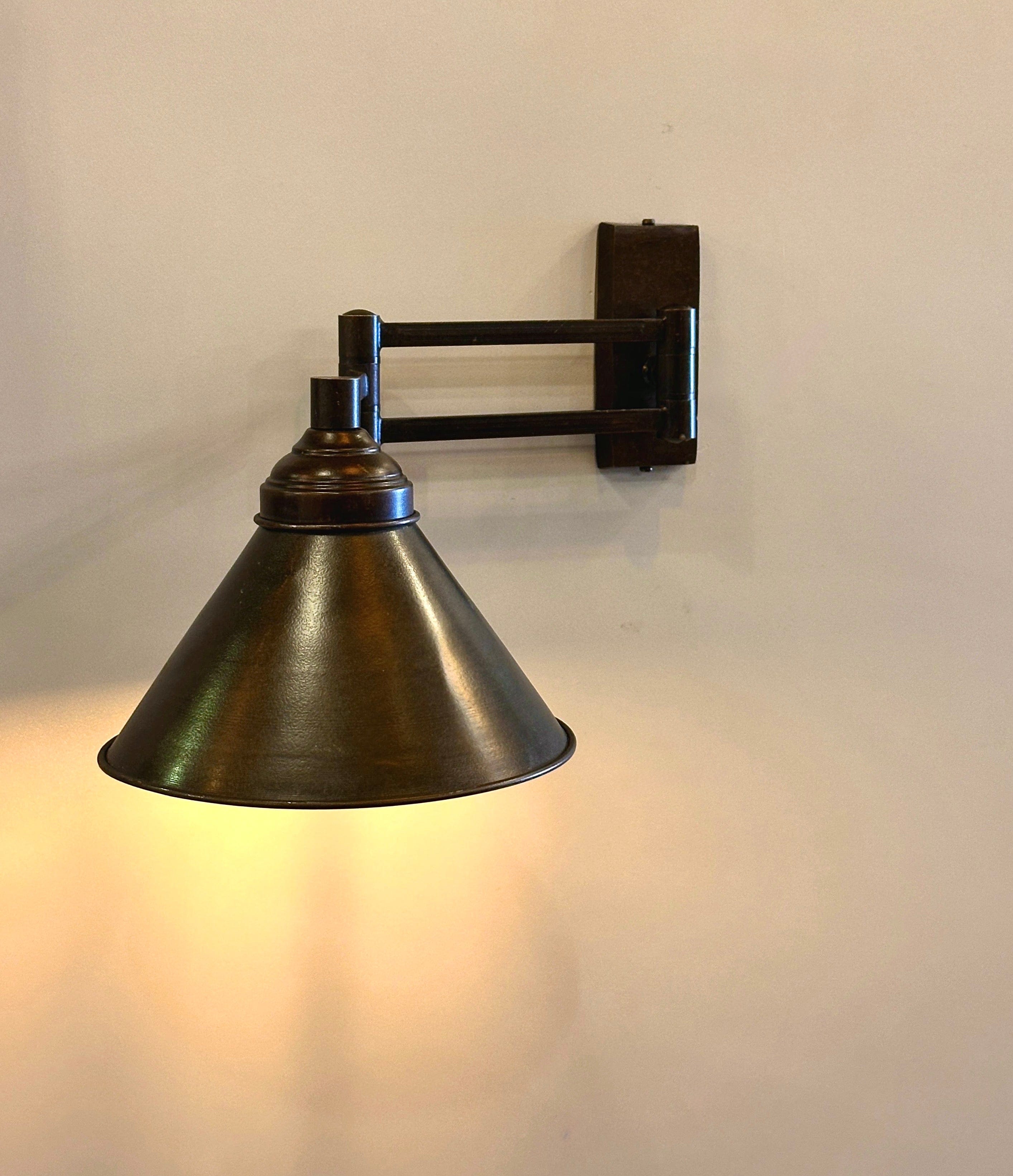 My Store Antique Brass BIRSTET Articulating Wall Sconce