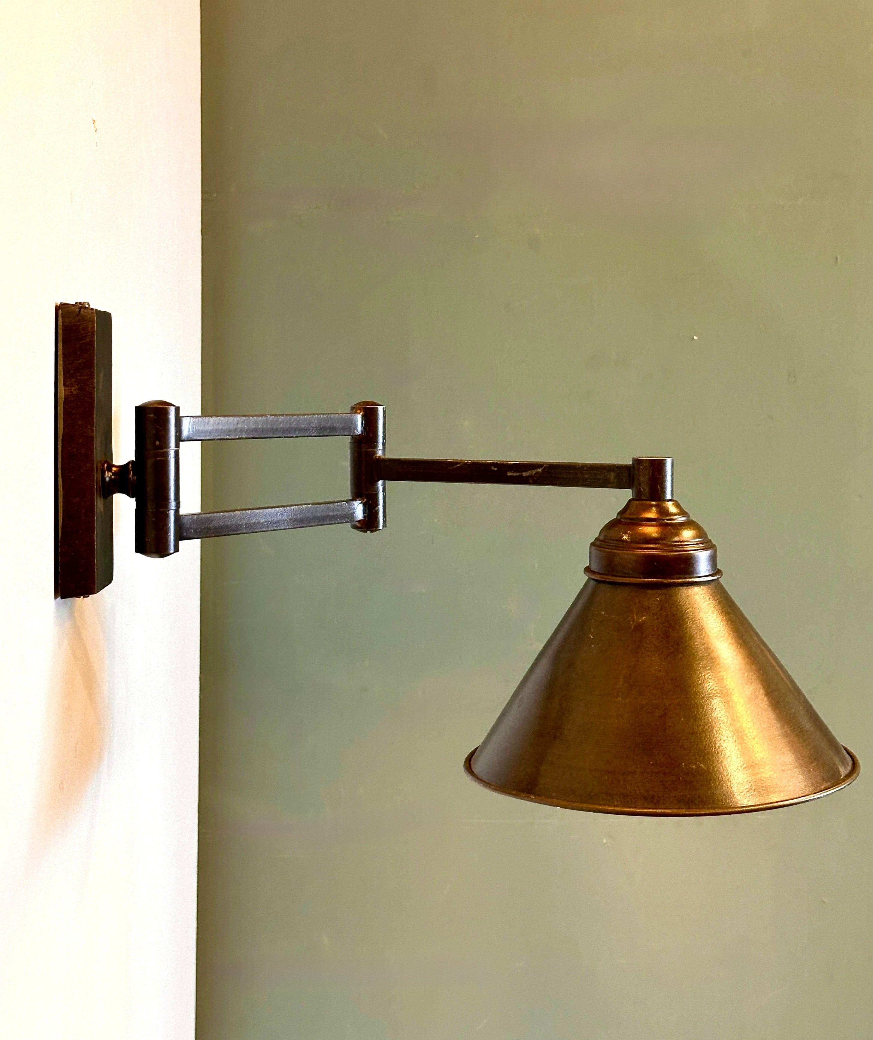 My Store Antique Brass BIRSTET Articulating Wall Sconce