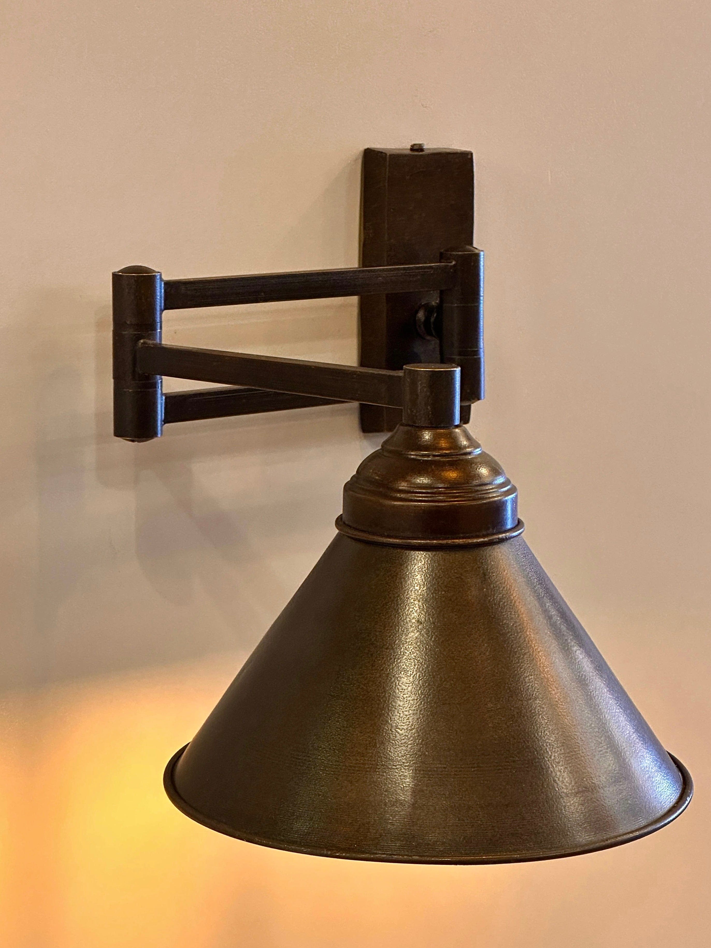 My Store Antique Brass BIRSTET Articulating Wall Sconce