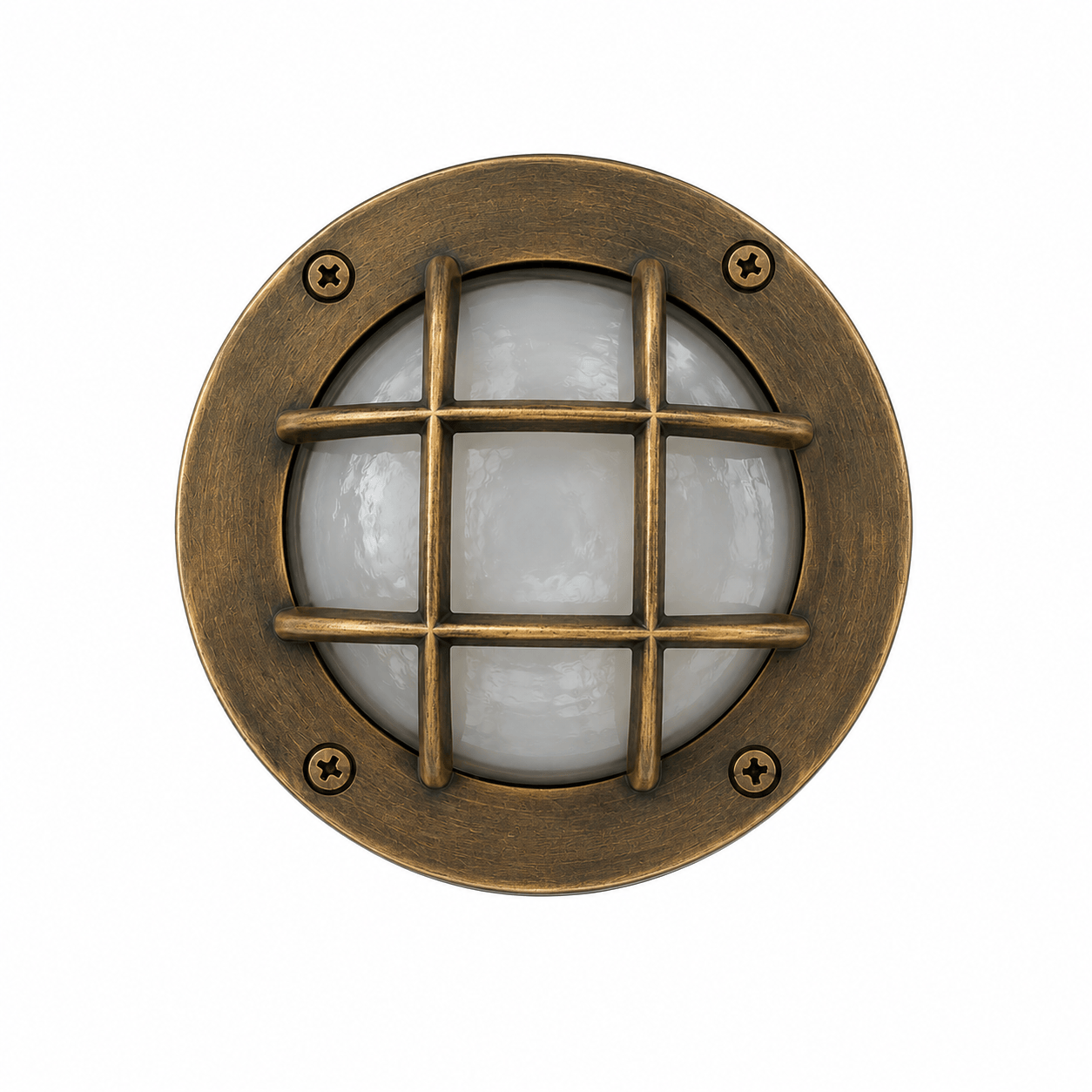 My Store Antique Brass NAPOLI LOZENGE Maritime Wall Sconce