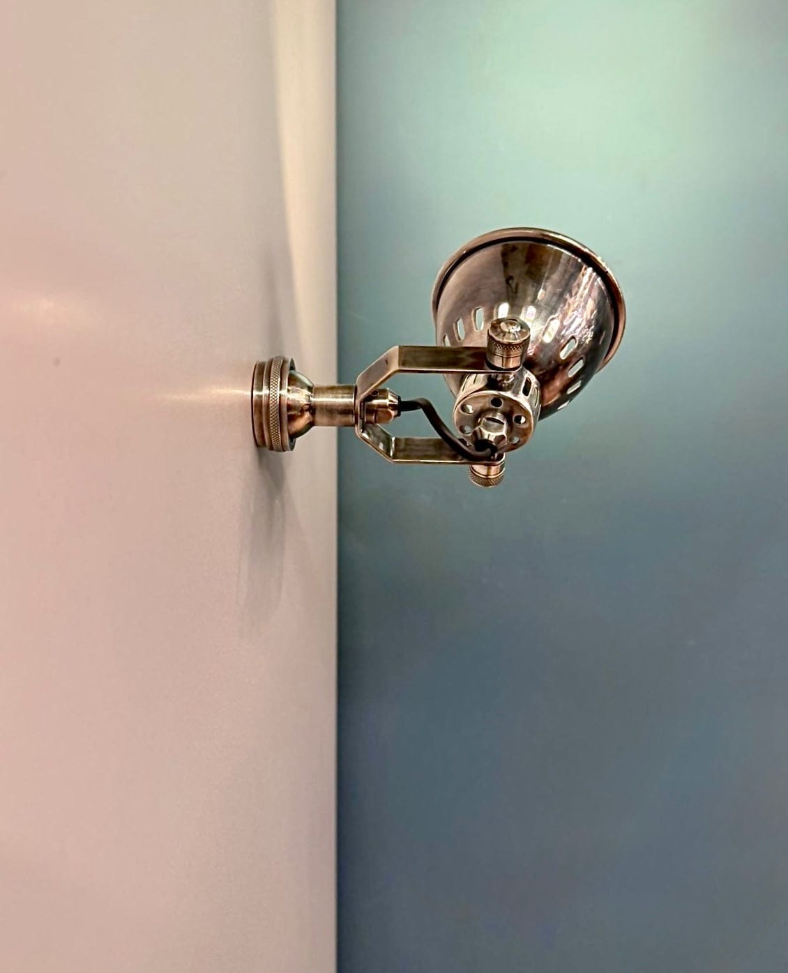 My Store Antique Silver ANDRETTA Brass Wall Sconce