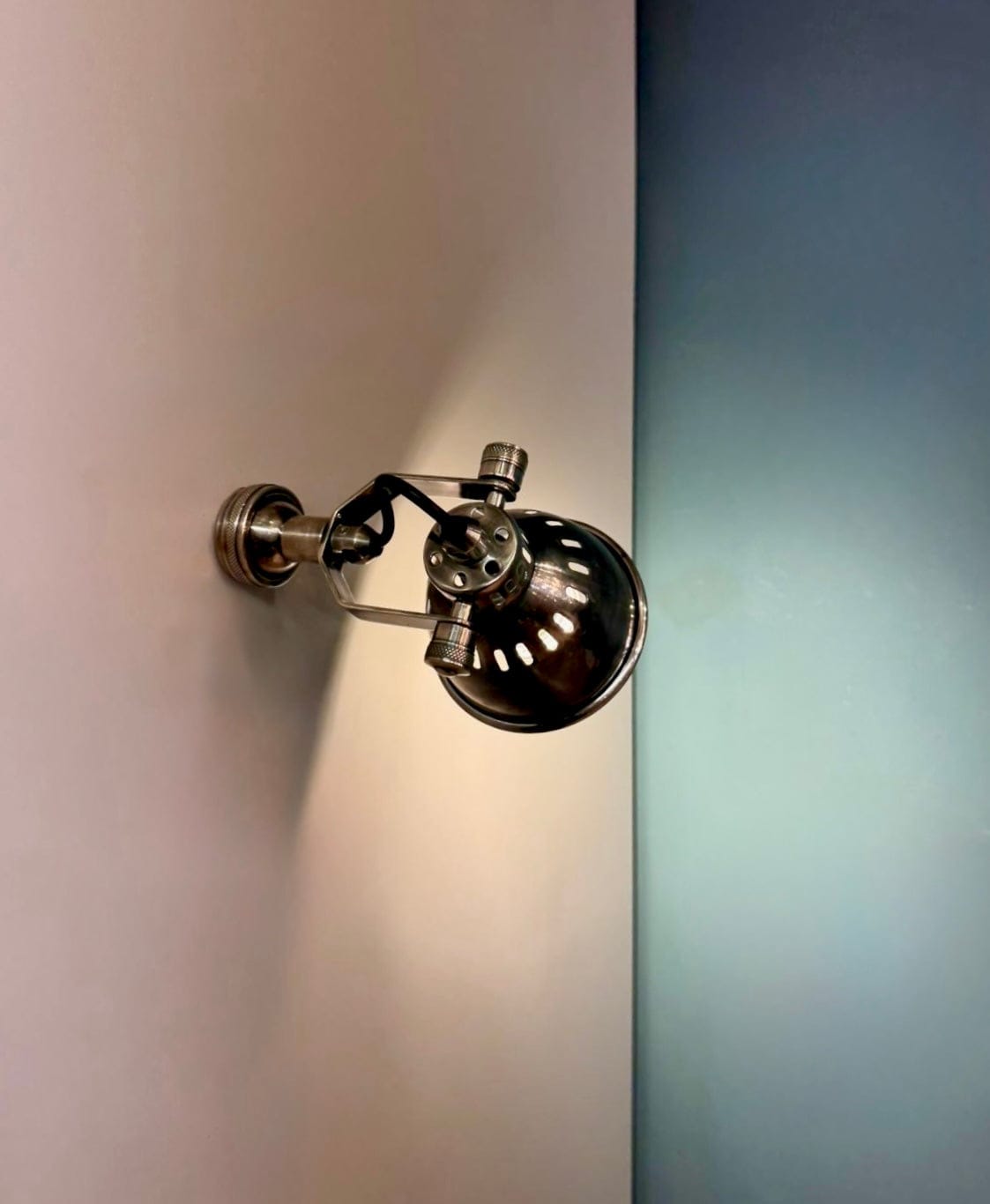 My Store Antique Silver ANDRETTA Brass Wall Sconce