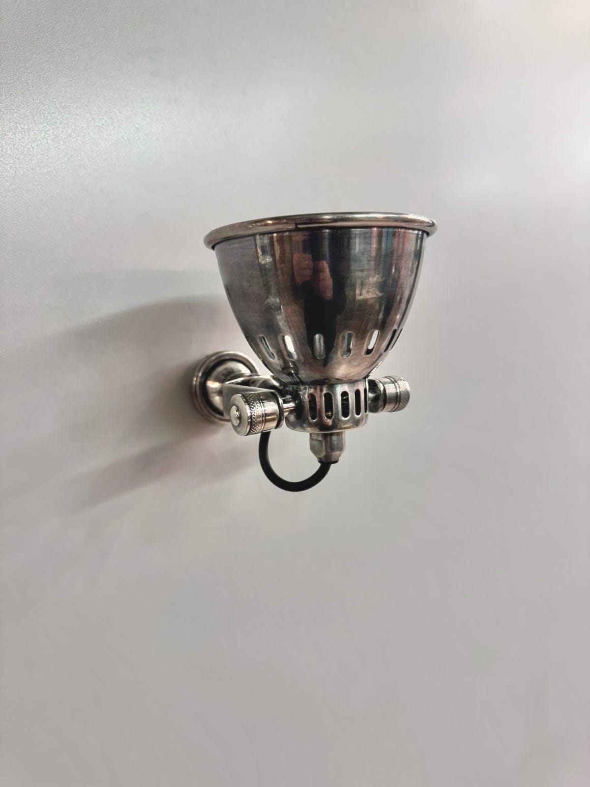 My Store Antique Silver ANDRETTA Brass Wall Sconce