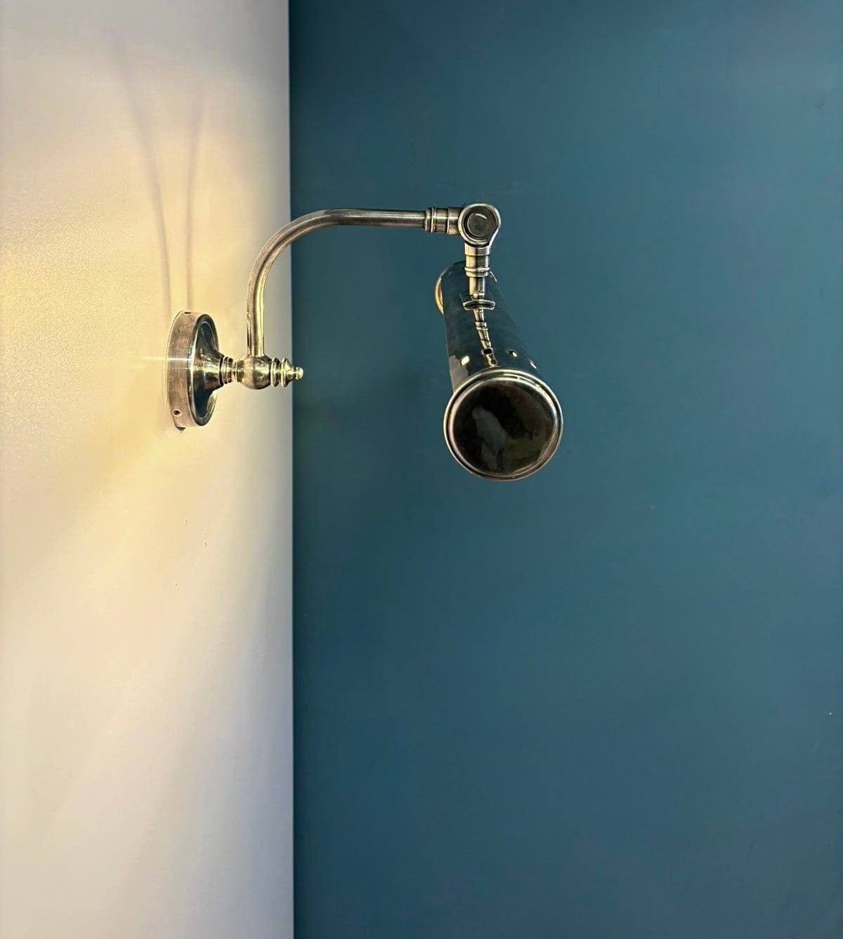 My Store Antique Silver FREGENE Brass Casting Picture Wall Sconce