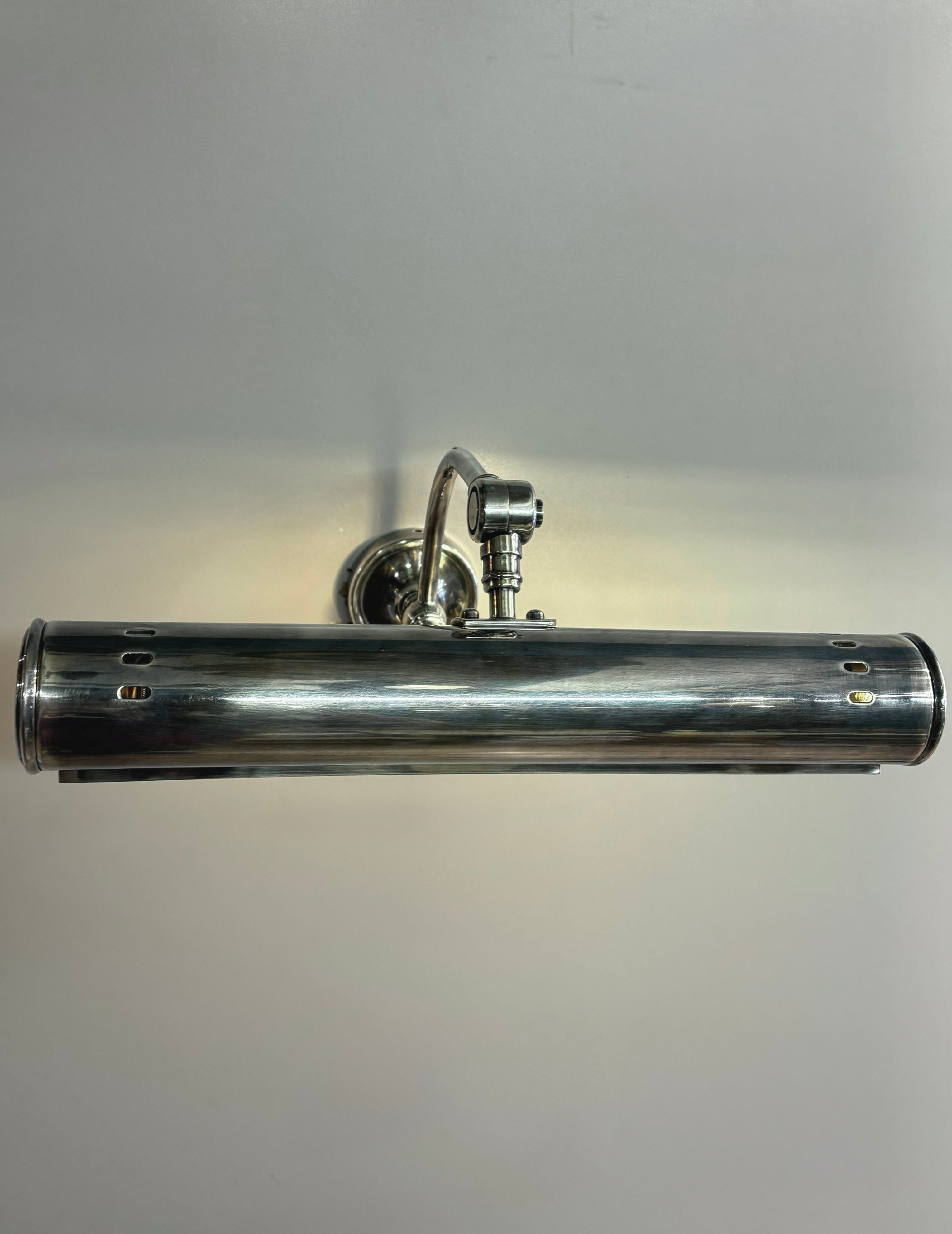 My Store Antique Silver FREGENE Brass Casting Picture Wall Sconce