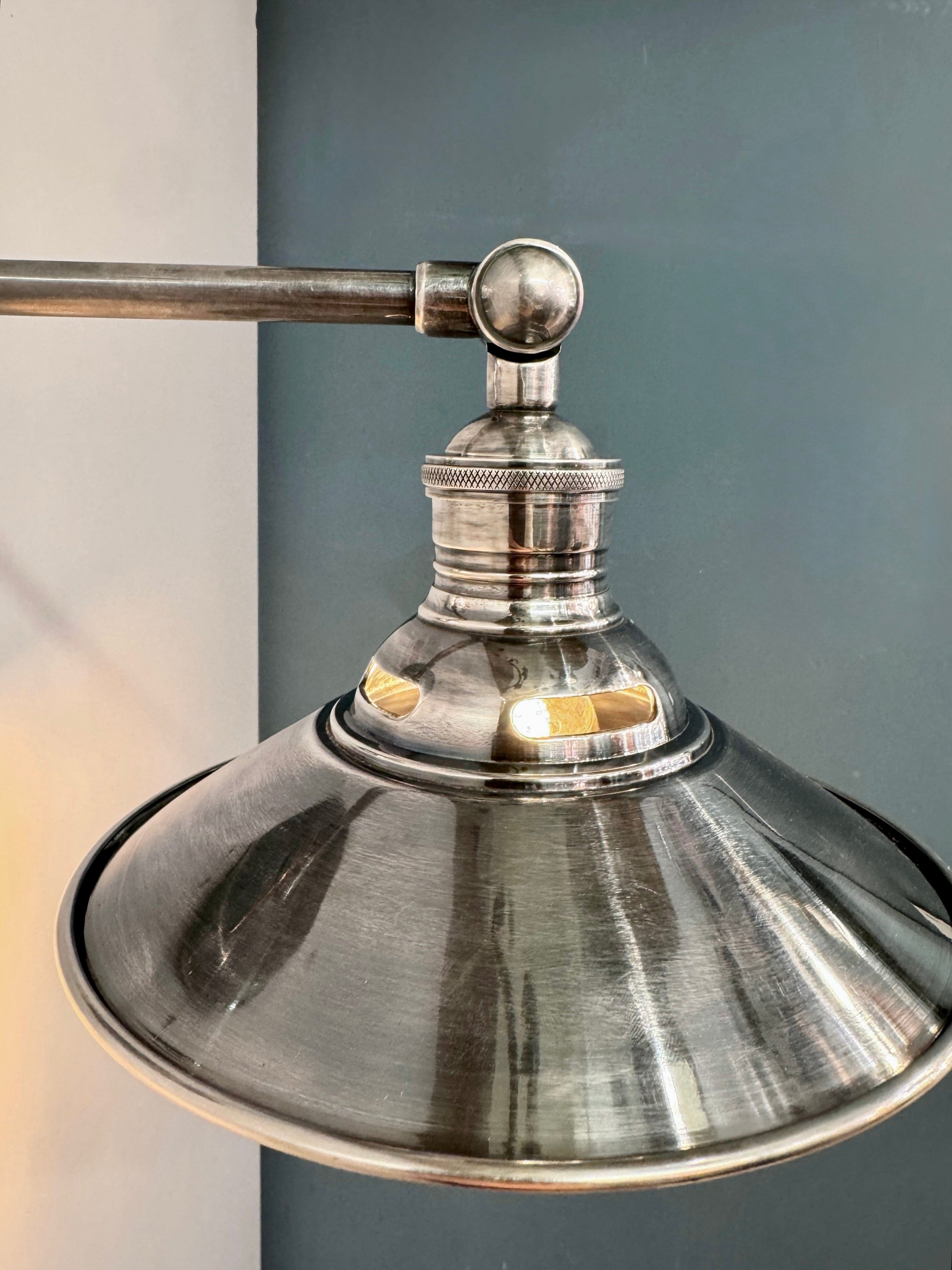 My Store Antique Silver GOLDAP Brass Wall Sconce