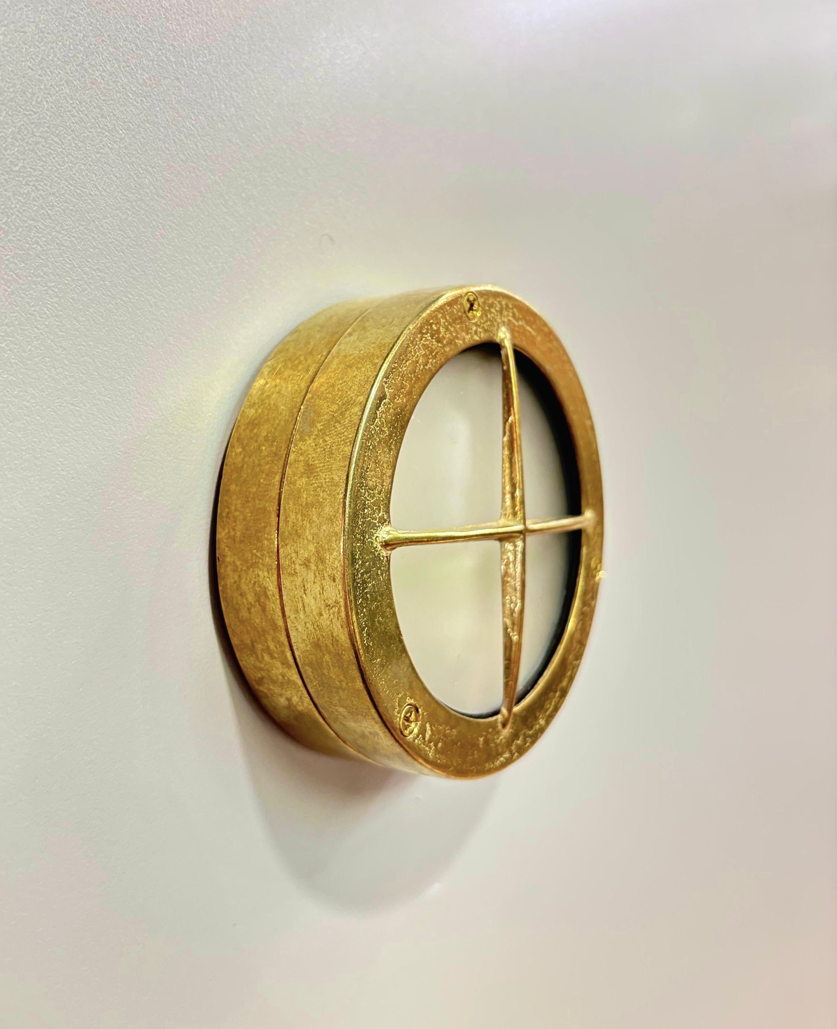 My Store BARCINI Nautical Bulkhead Wall Sconce