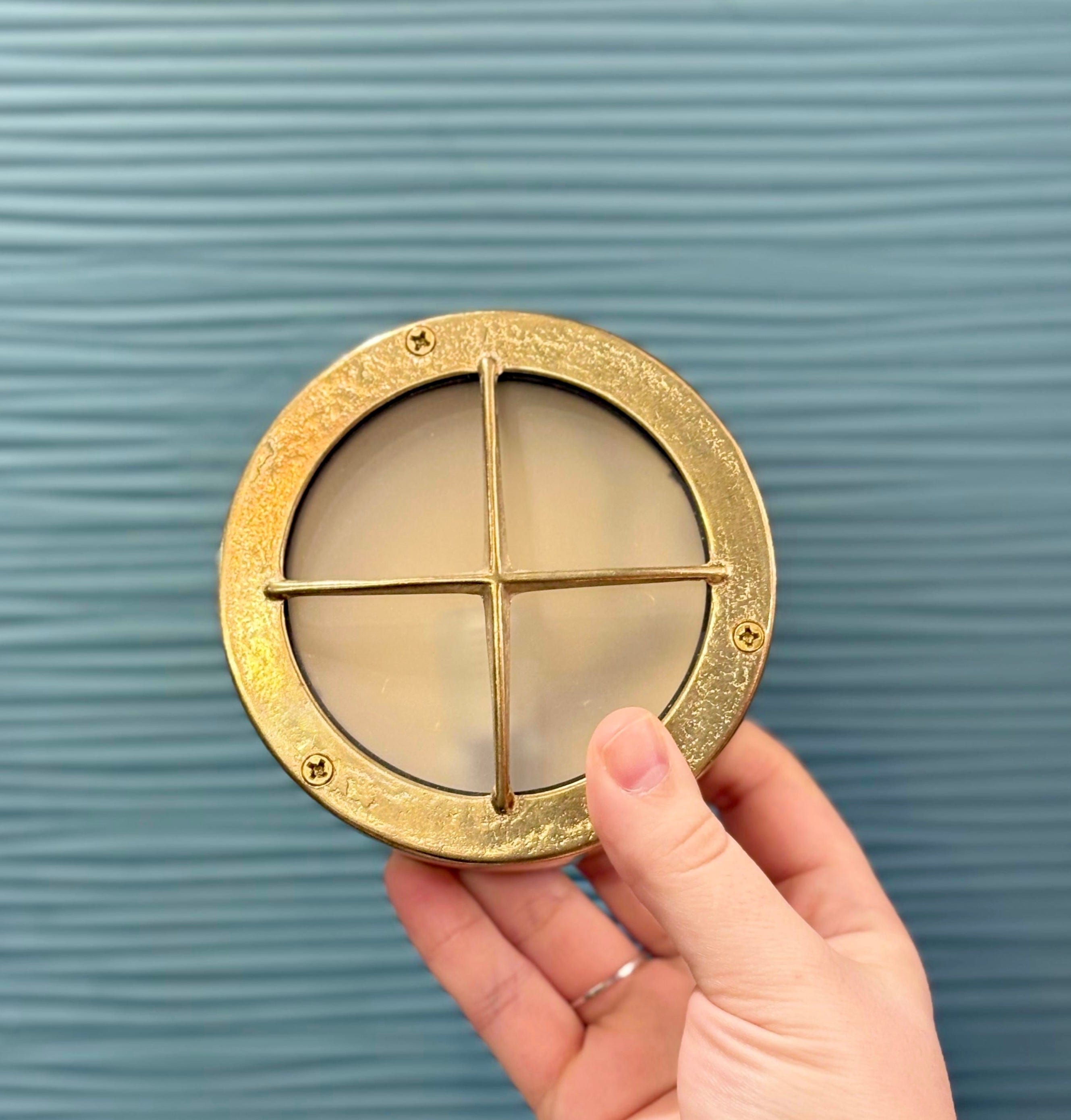 My Store BARCINI Nautical Bulkhead Wall Sconce