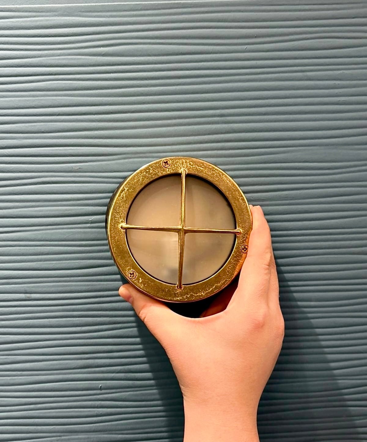 My Store BARCINI Nautical Bulkhead Wall Sconce