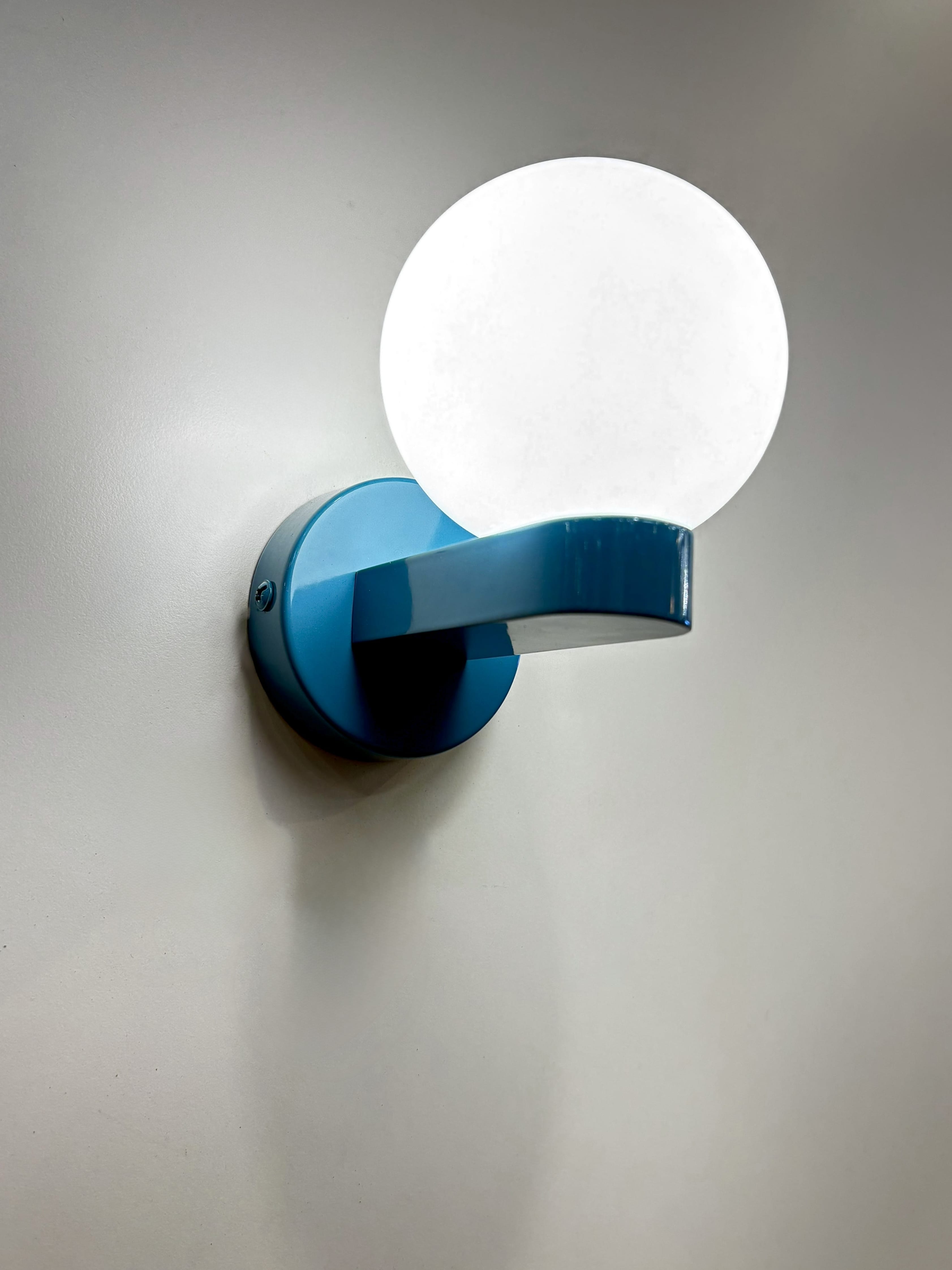My Store Blue KRANJ Blue Wall Sconce