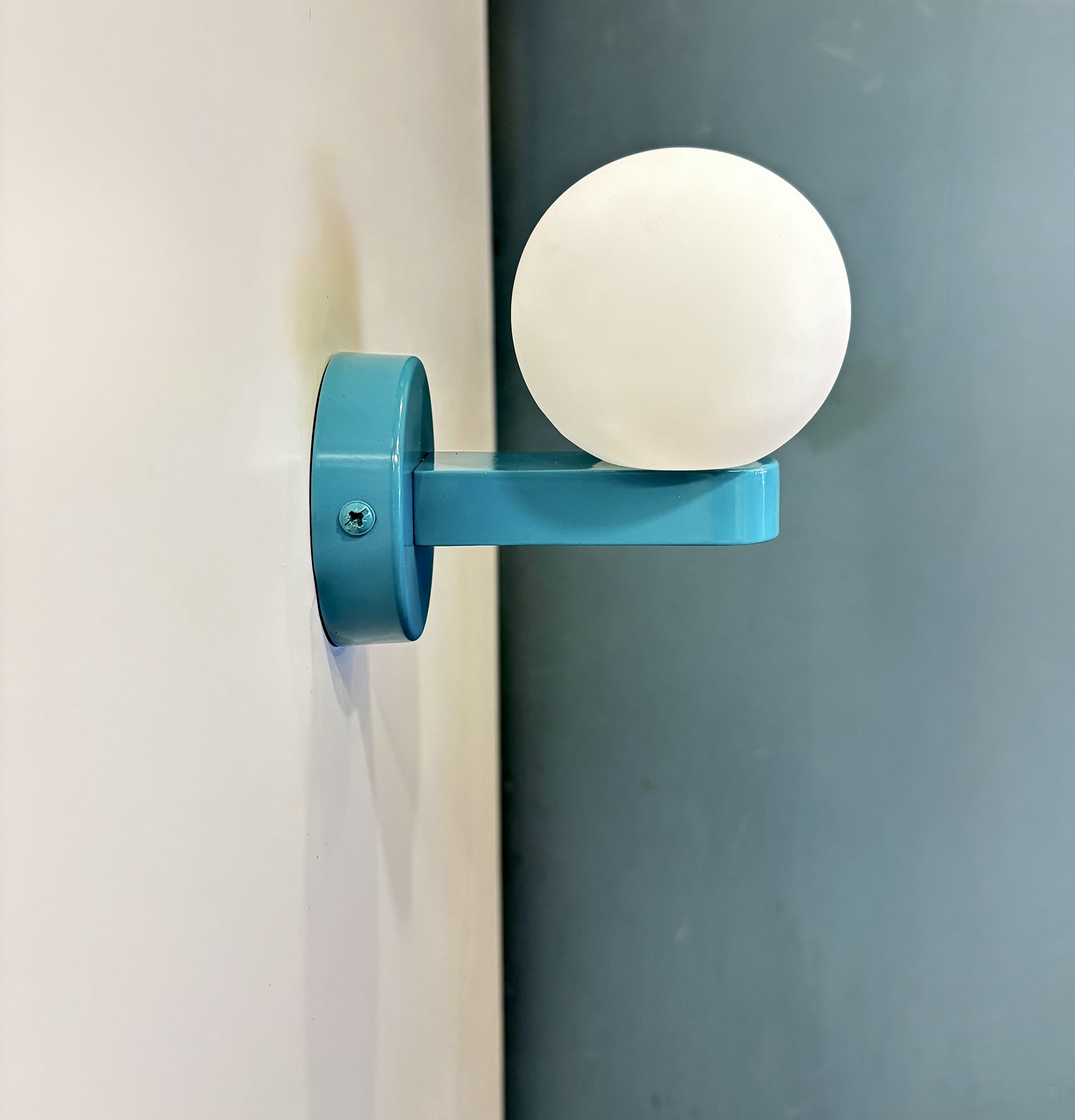 My Store Blue KRANJ Blue Wall Sconce