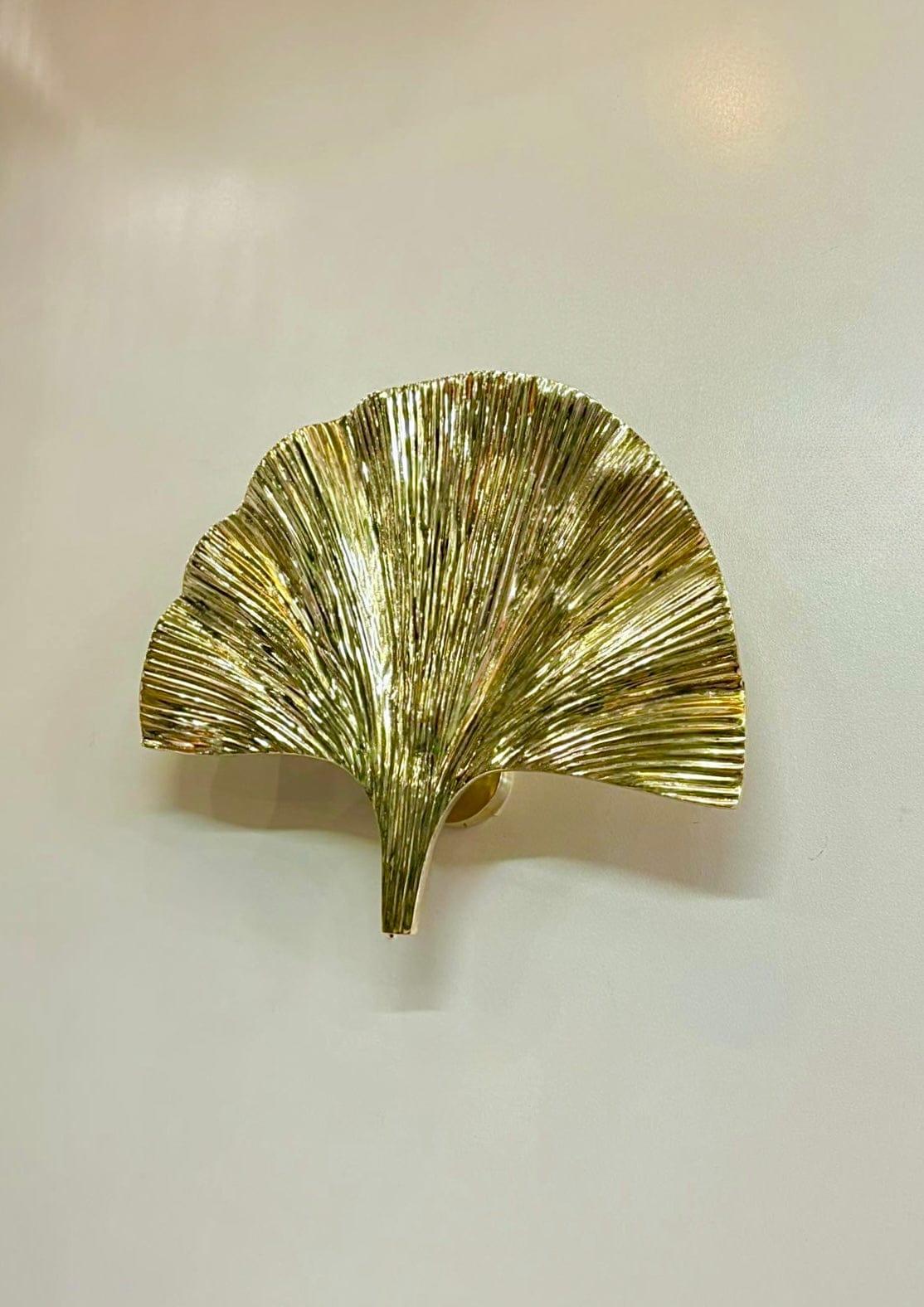 My Store Brushed Brass ALMADA Brass Casting Wall Sconce