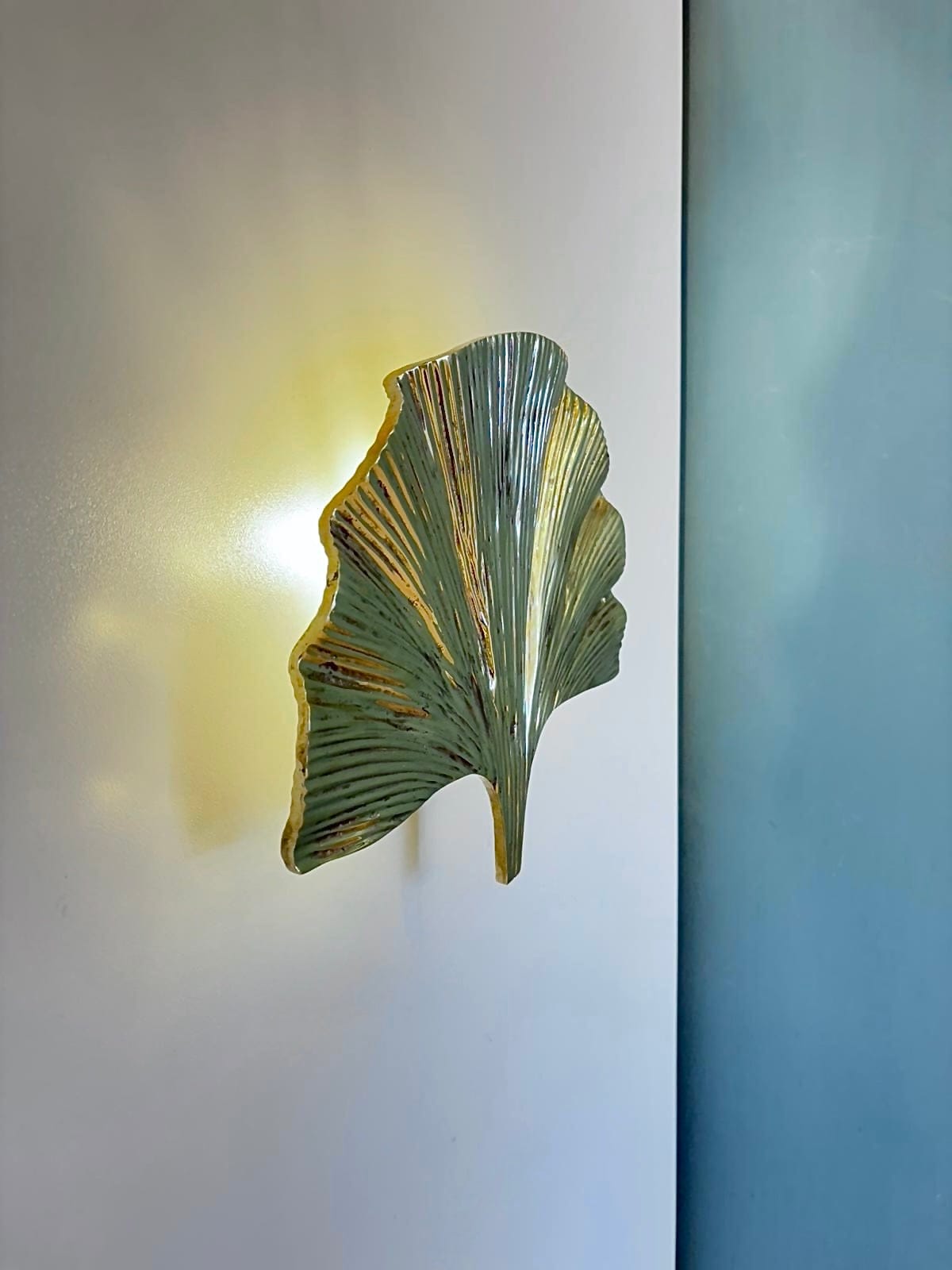 My Store Brushed Brass ALMADA Brass Casting Wall Sconce