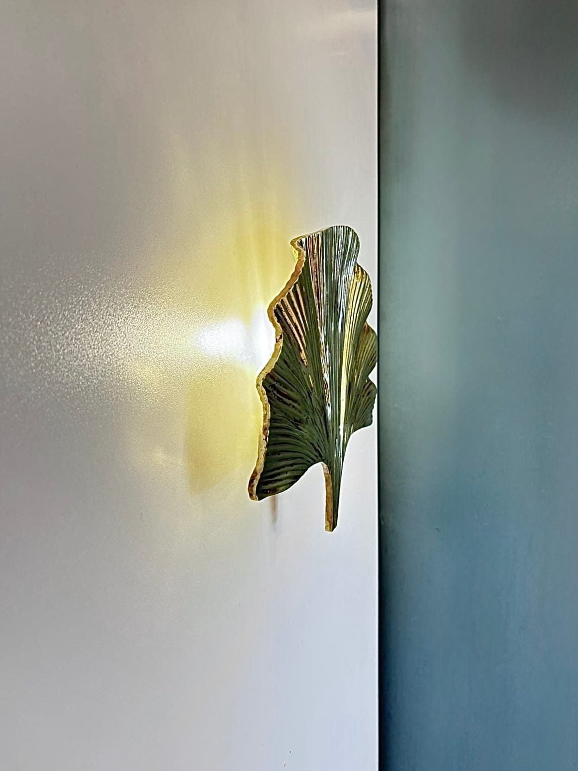 My Store Brushed Brass ALMADA Brass Casting Wall Sconce