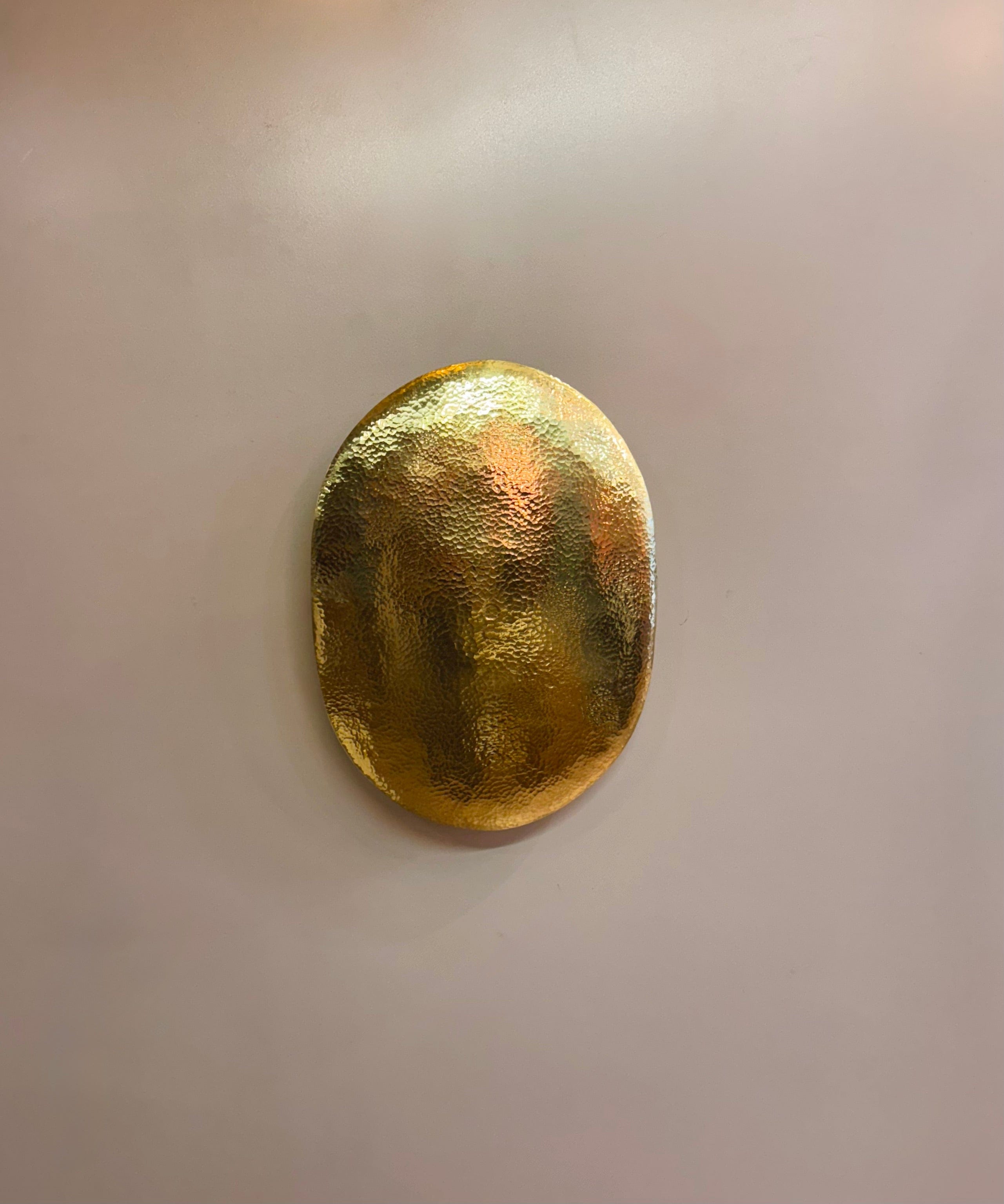 My Store CORO Hammered Brass Wall Lighting Fixture