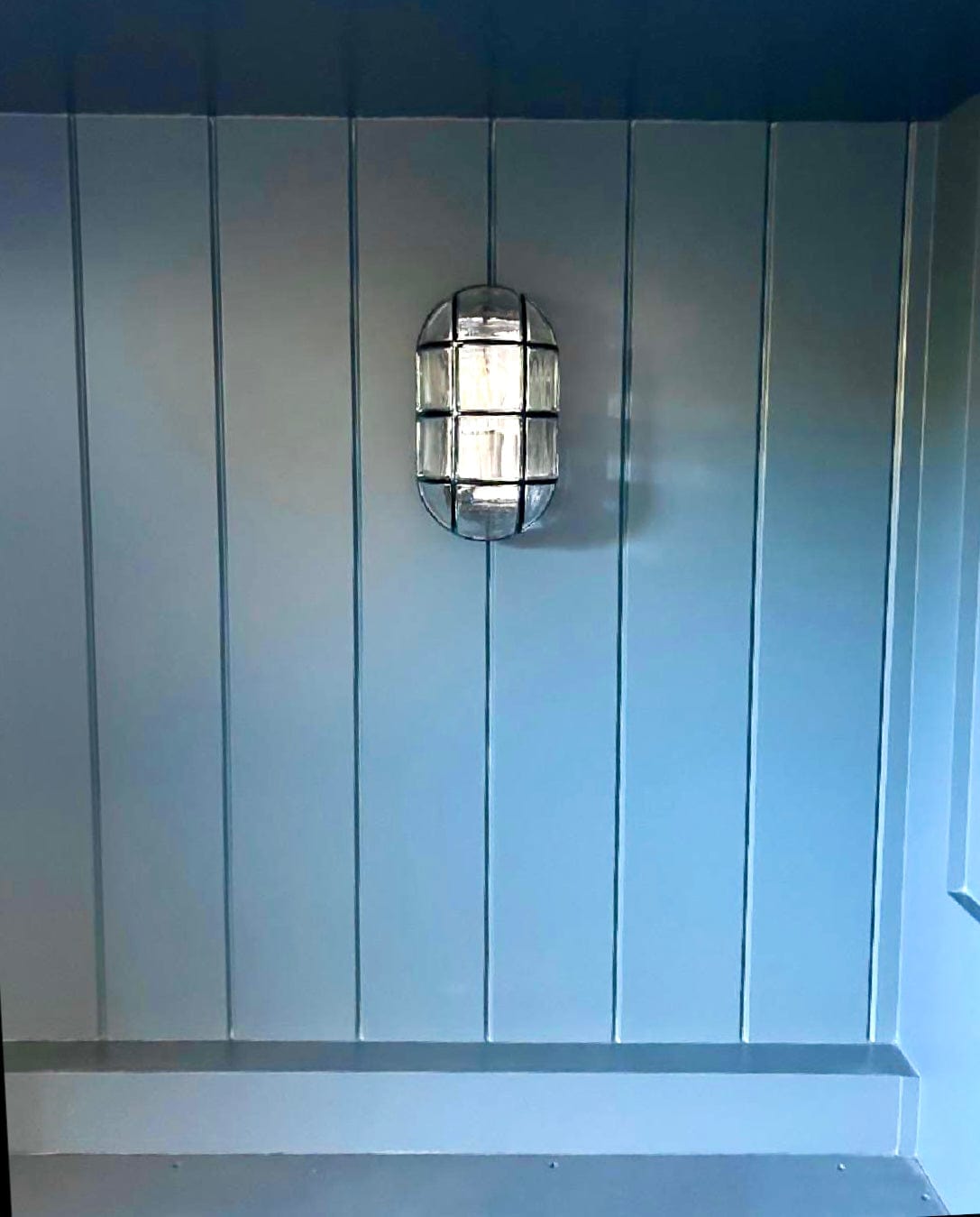 My Store LACROM SEMIFLUSH GLASS Wall Sconce