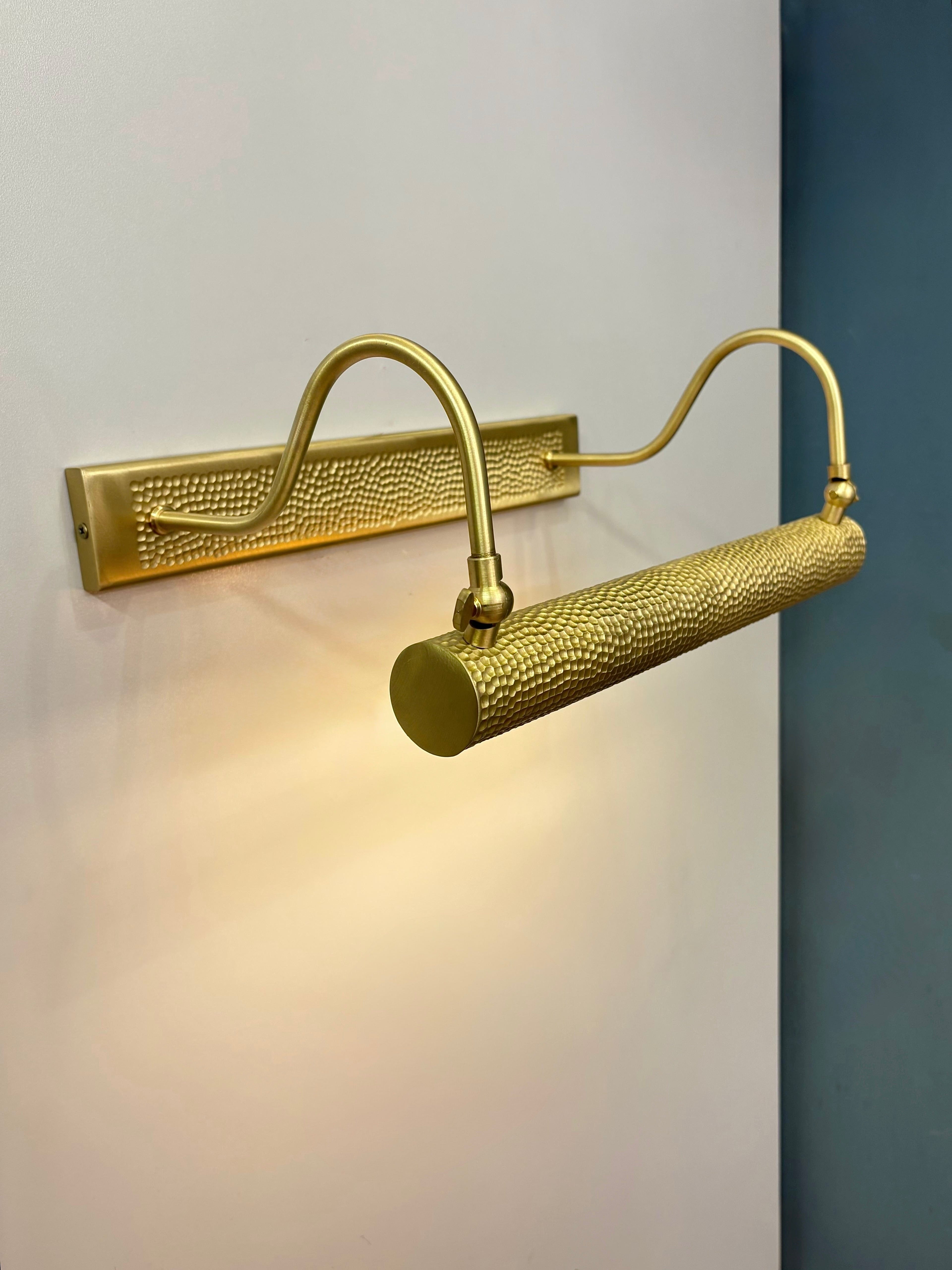 My Store NIDRI Handmade Brass Picture Light Wall Sconce