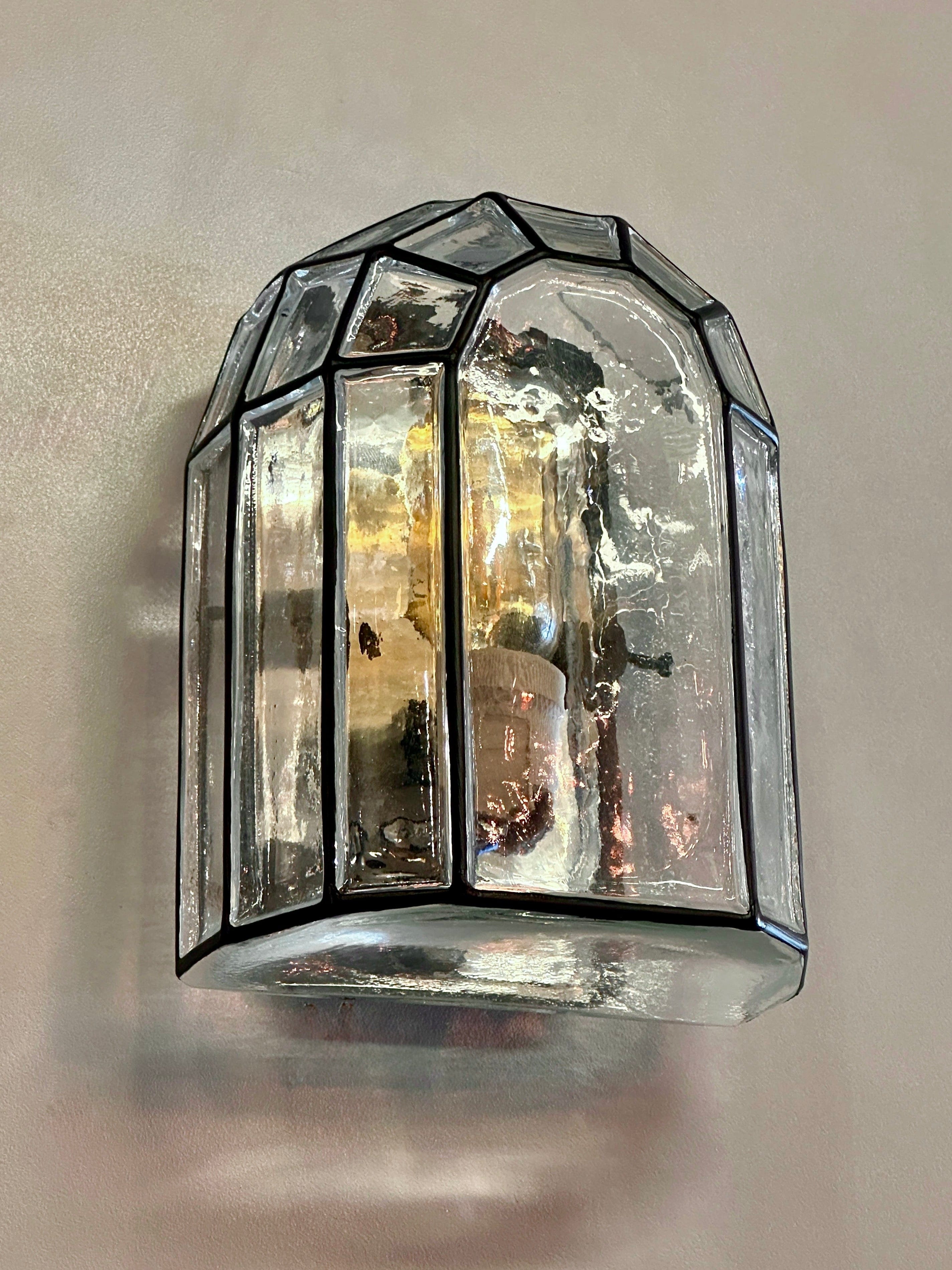 My Store STARA SEMIFLUSH GLASS Wall Sconce