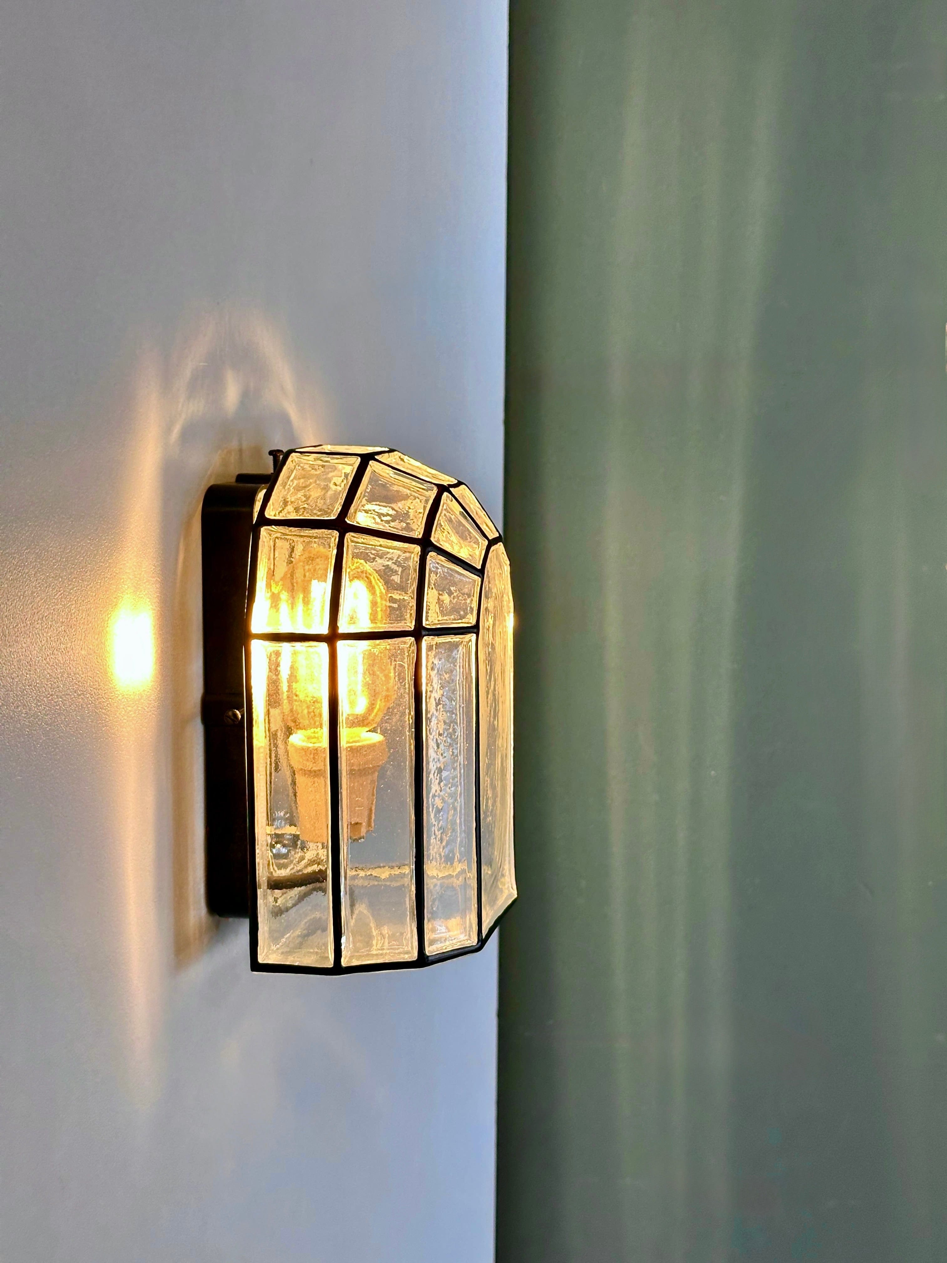 My Store STARA SEMIFLUSH GLASS Wall Sconce