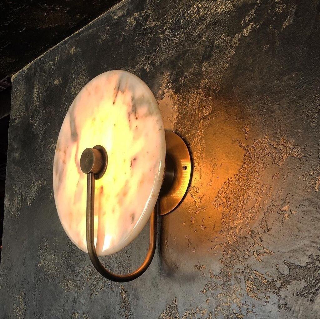 Arel Lighting ALISTER Marble Sconce