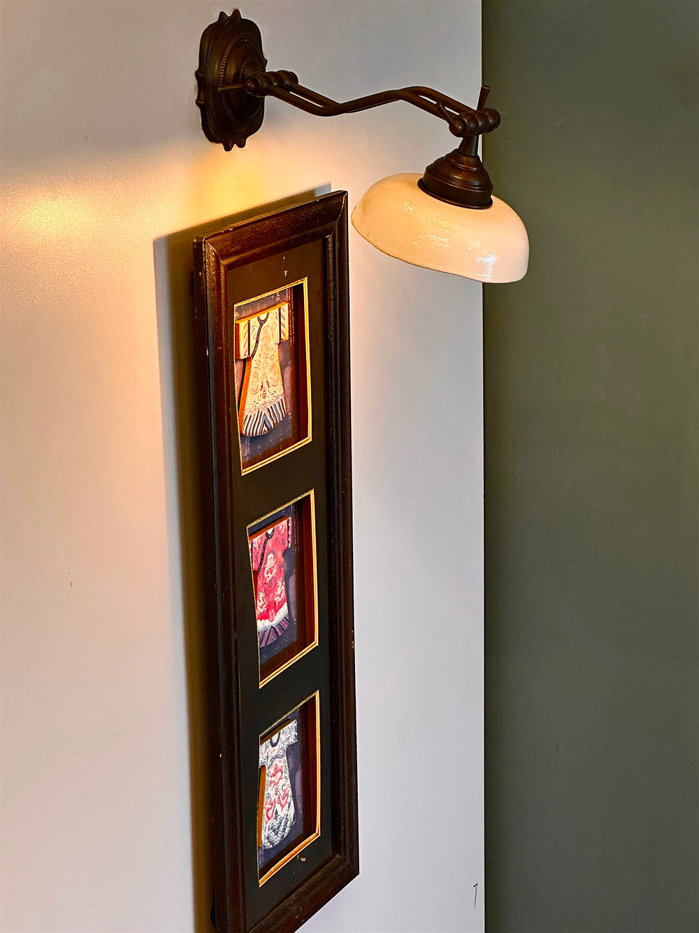 LUBLIN Brass Traditional Wall Sconce