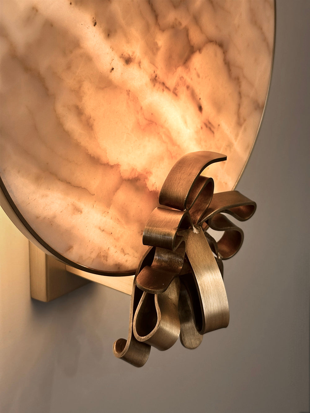 CALAIS Brass Wall Sconce