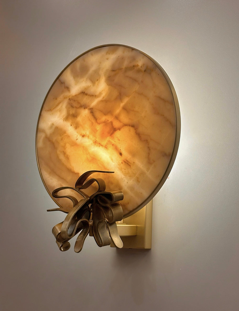 CALAIS Brass Wall Sconce