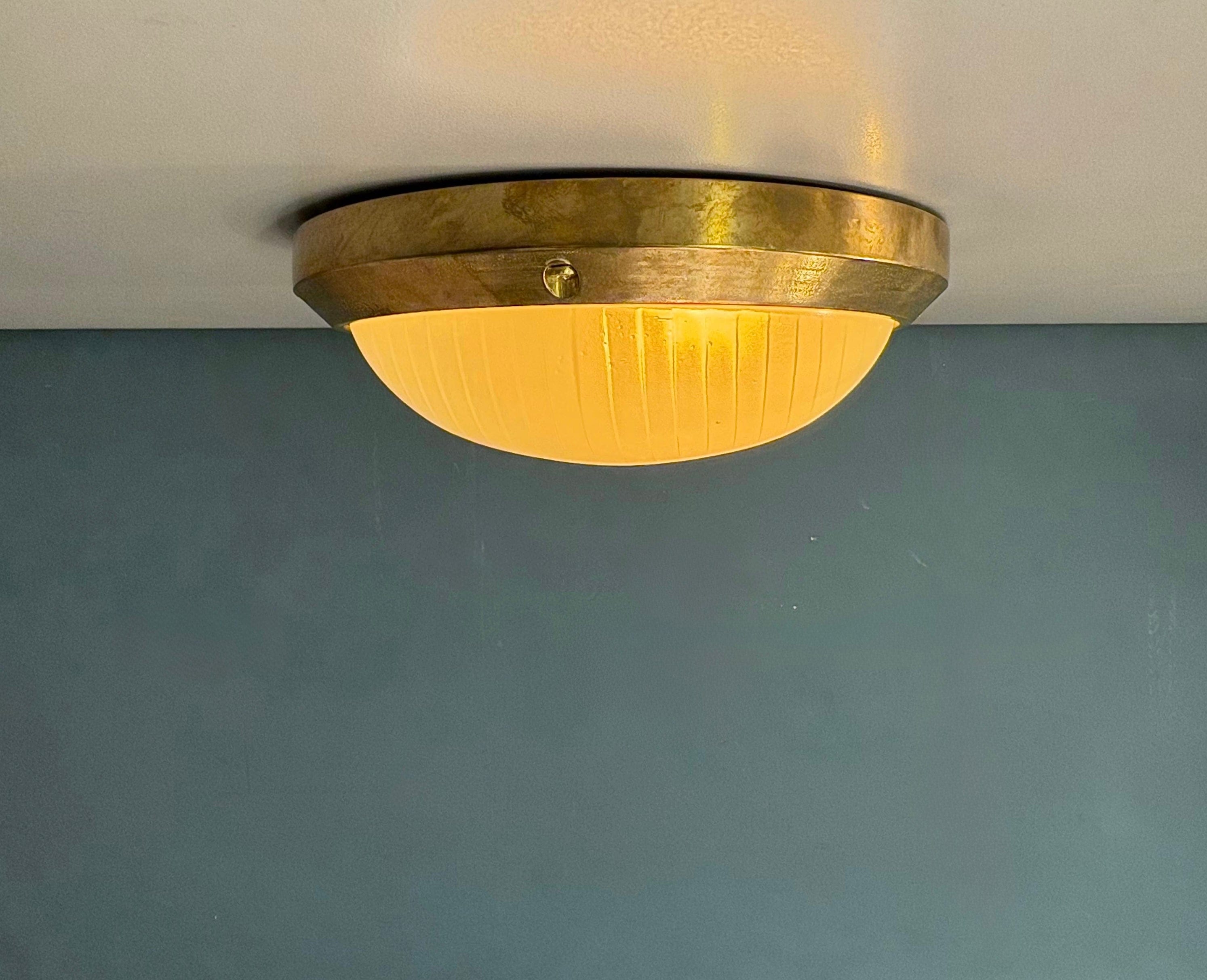 Arel Lighting ANNABA Nautical Brass Casting Ceiling Fixture