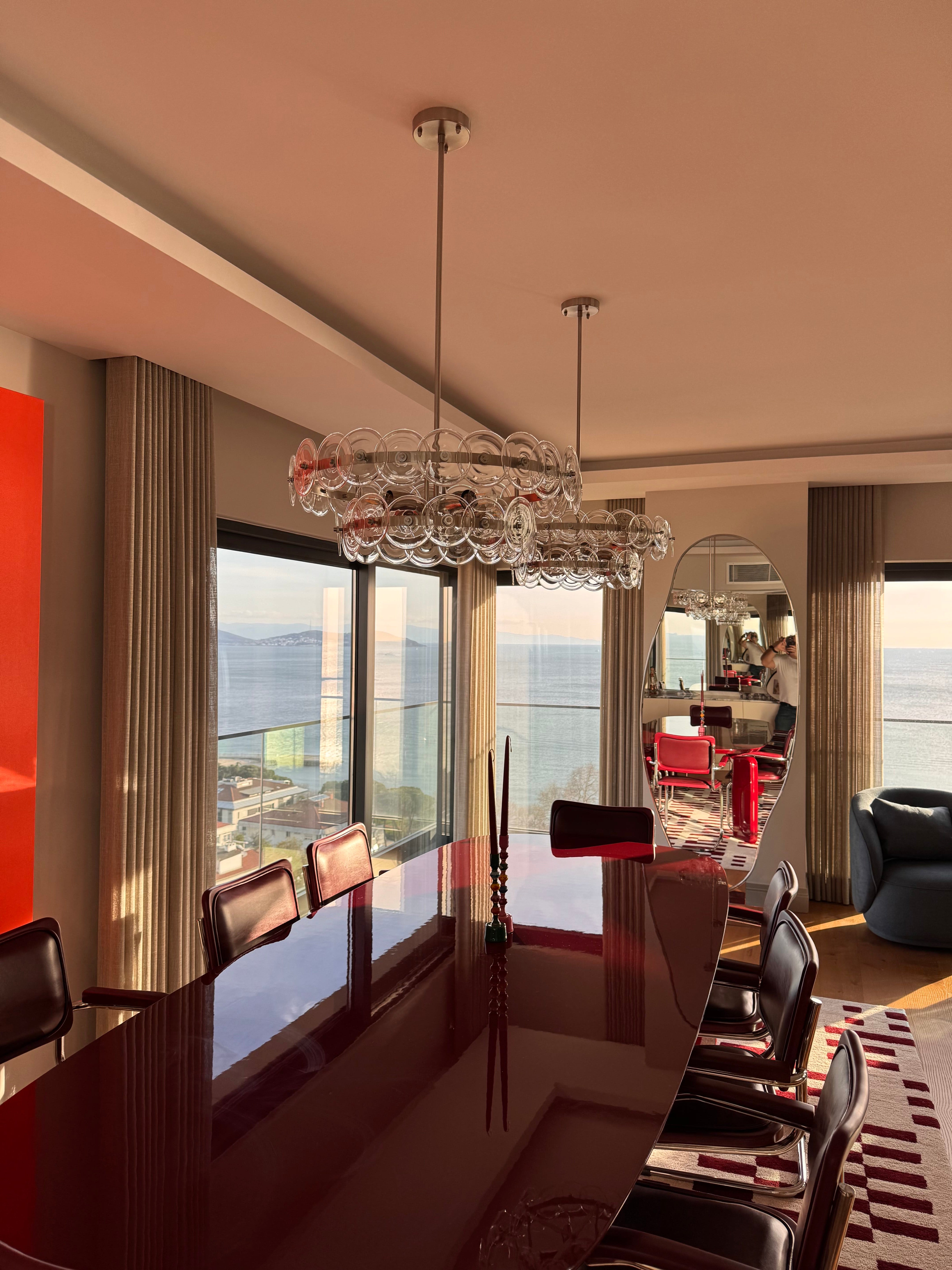 Arel Lighting ANNOT Fusion Glass Chandelier