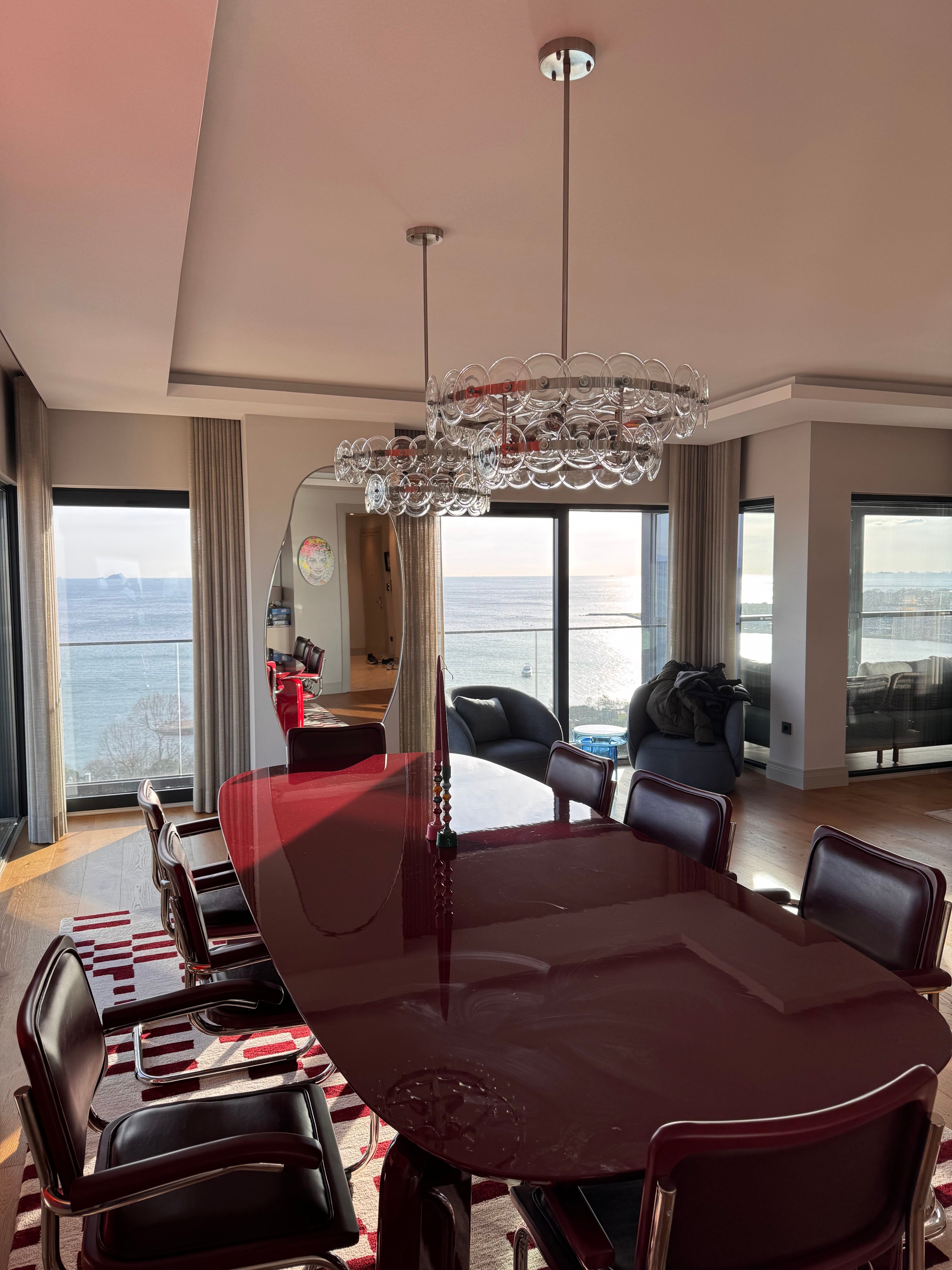 Arel Lighting ANNOT Fusion Glass Chandelier