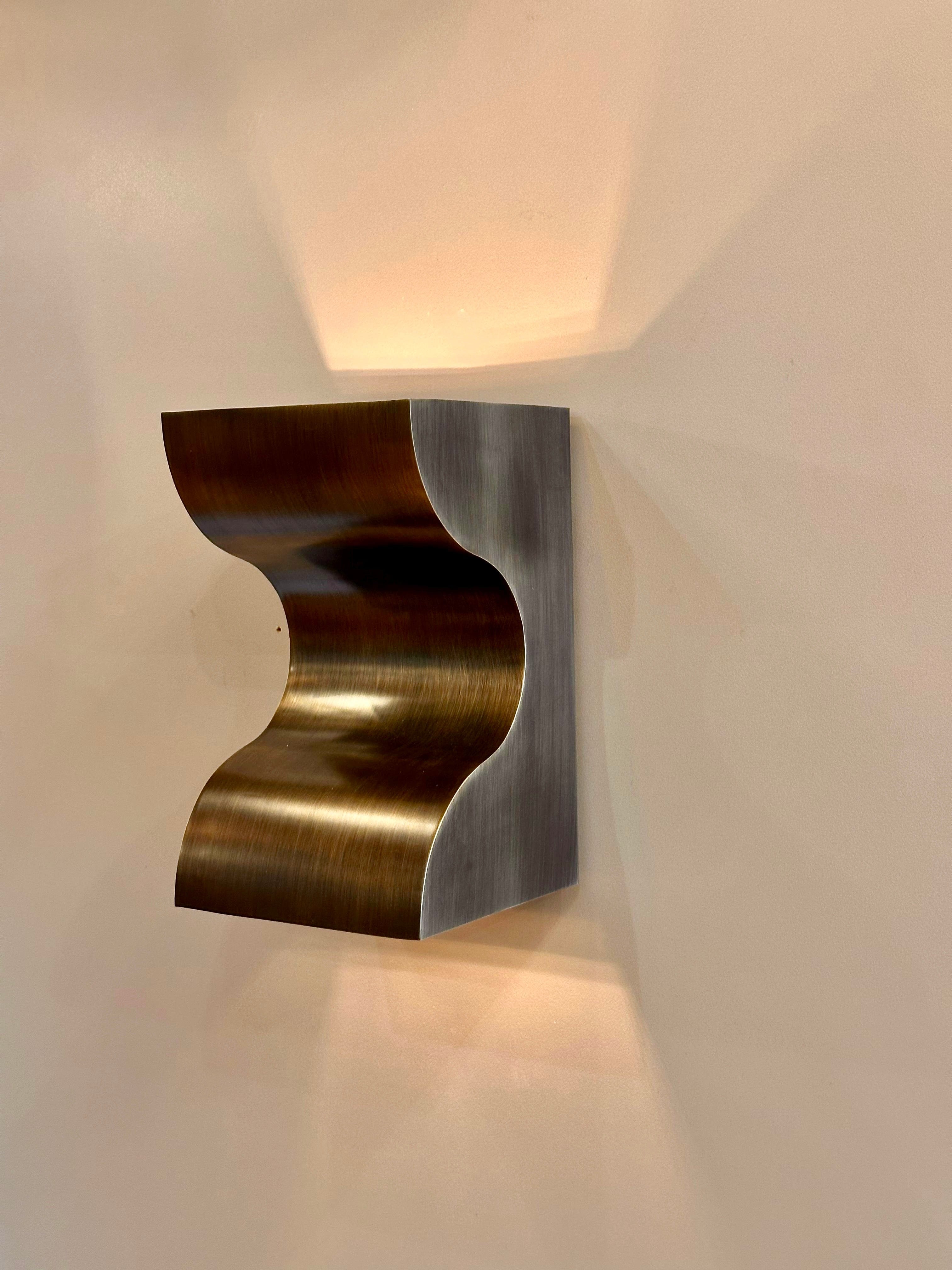 Arel Lighting Antique Brass MIRANDE Wall Sconce