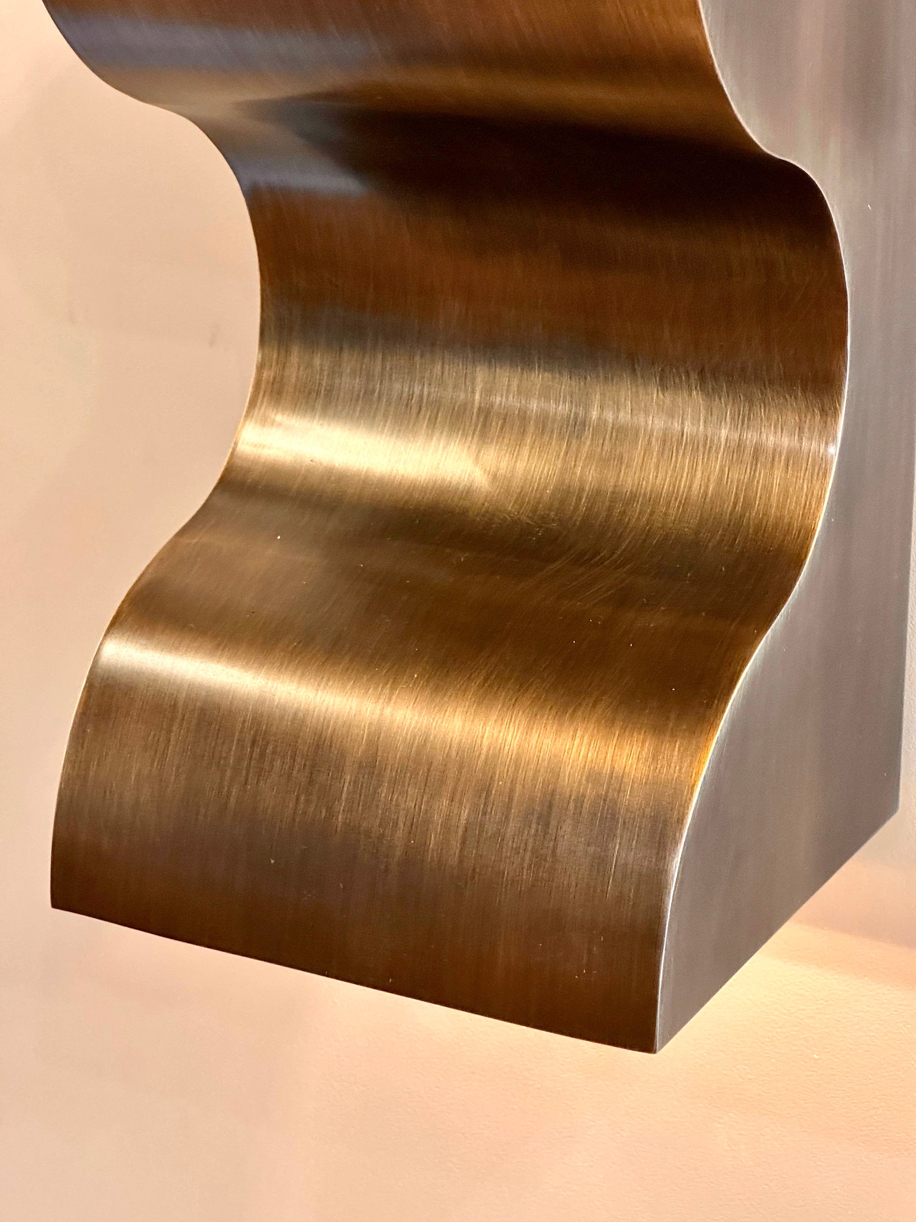 Arel Lighting Antique Brass MIRANDE Wall Sconce