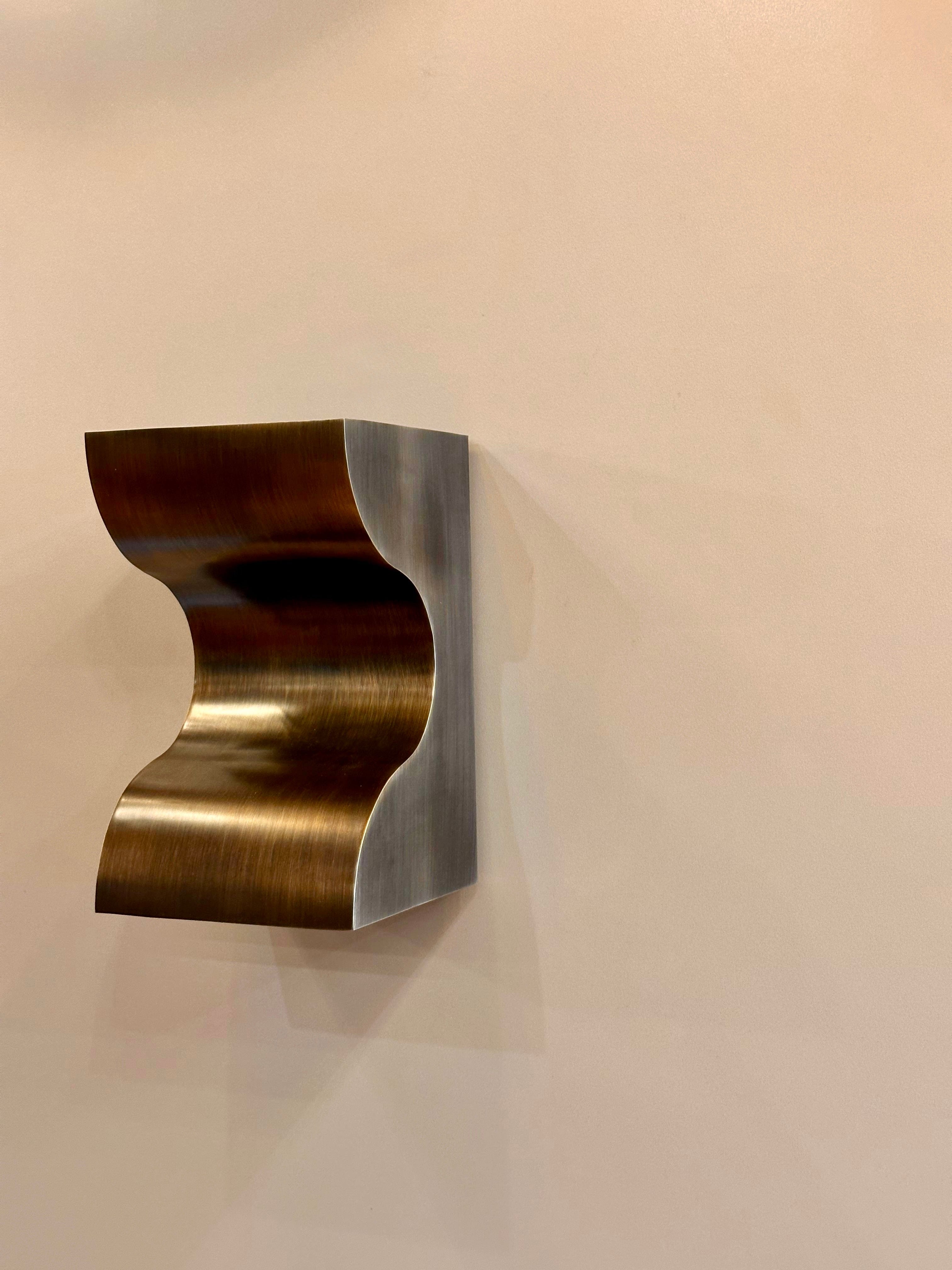 Arel Lighting Antique Brass MIRANDE Wall Sconce