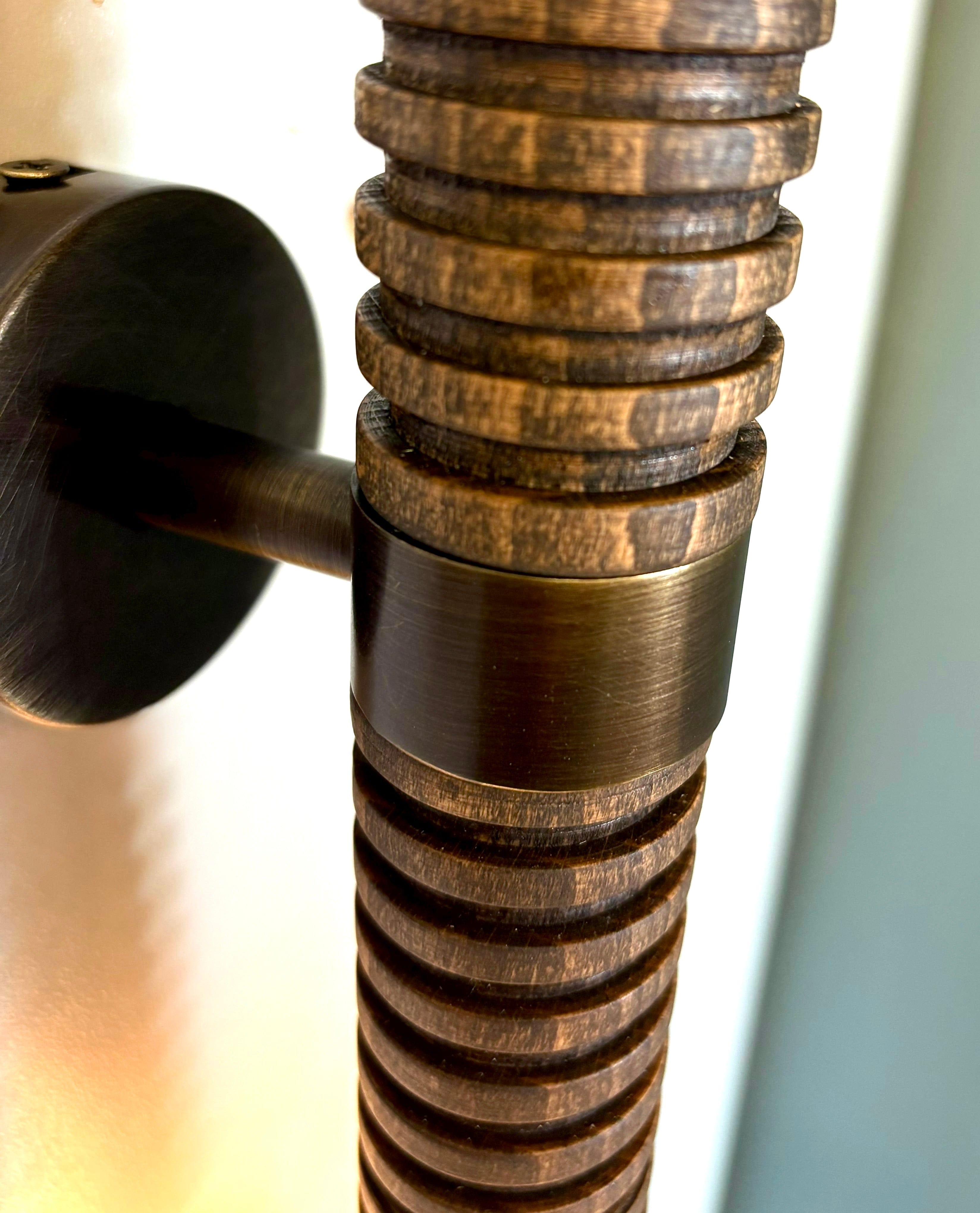 Arel Lighting Antique Brass TROPEA Wall Sconce Lighting