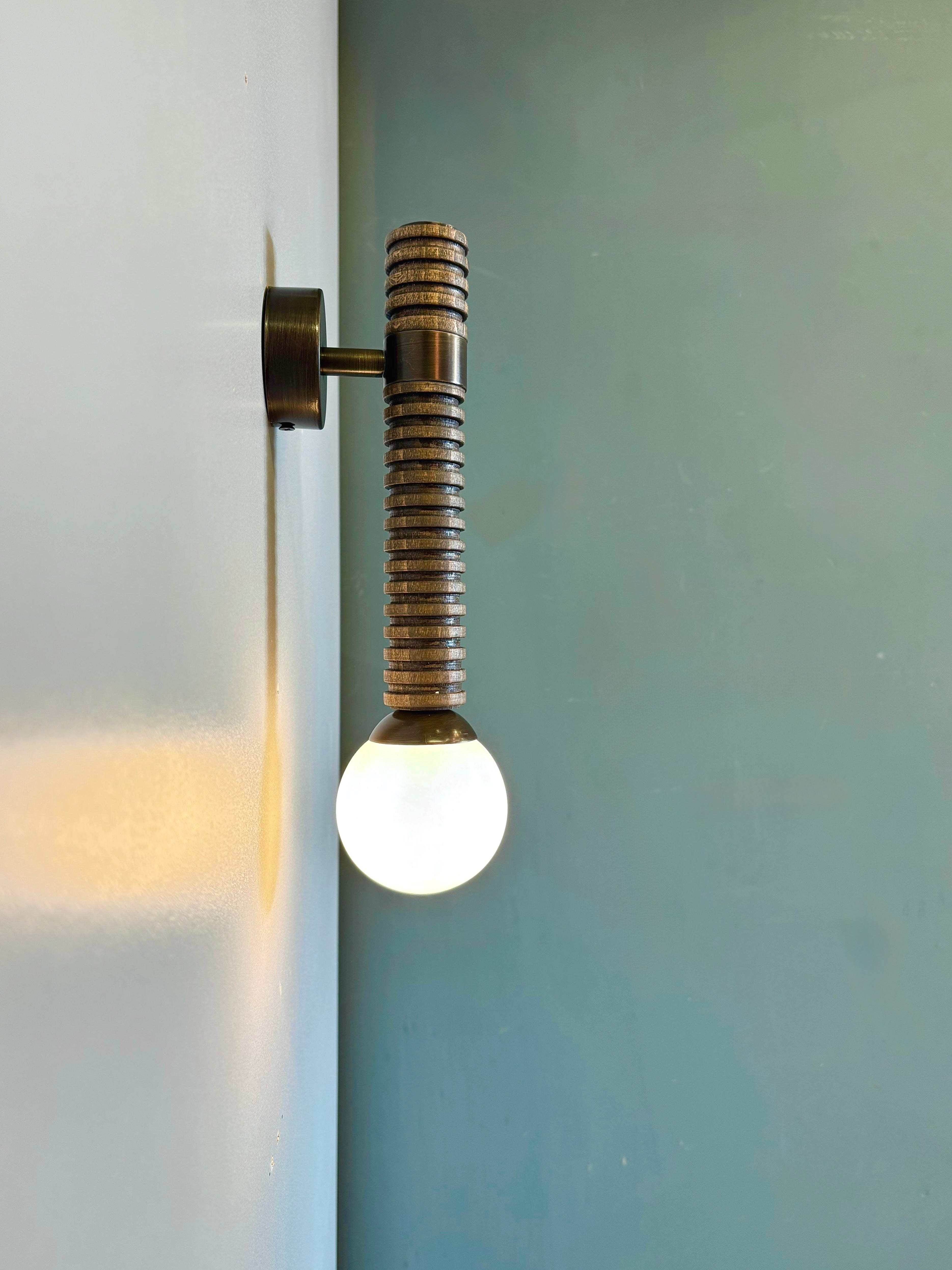 Arel Lighting Antique Brass TROPEA Wall Sconce Lighting