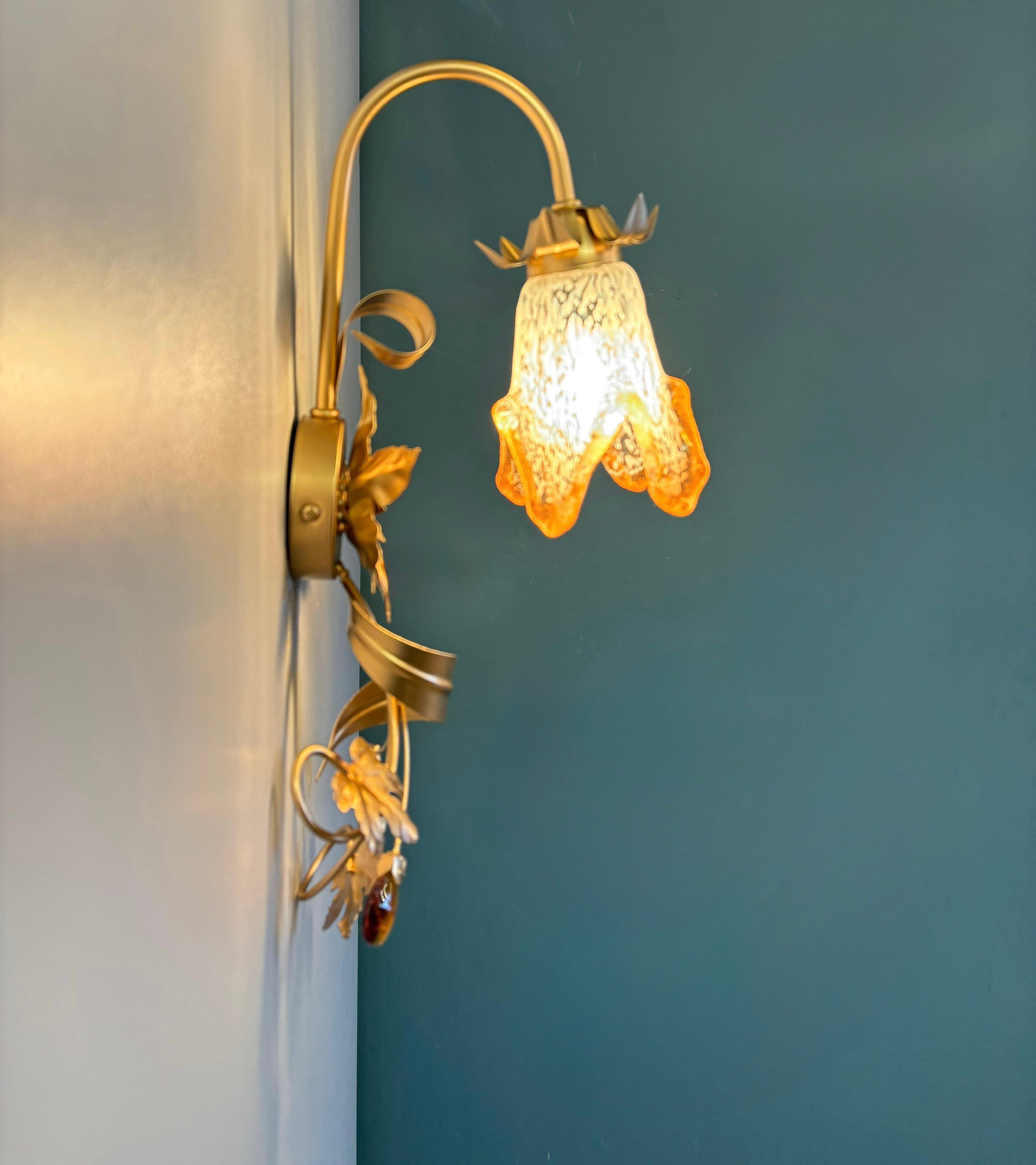 Arel Lighting ARMEN Flower Wall Sconce