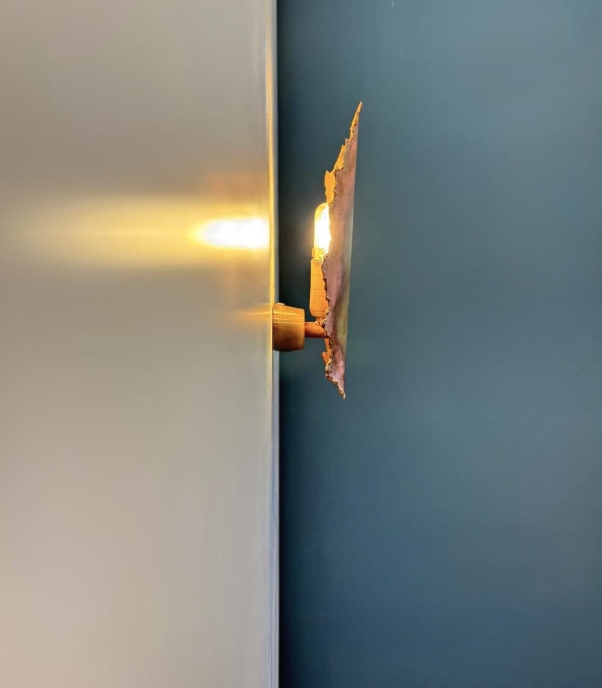 Arel Lighting AUGSBURG Brass Wall Sconce