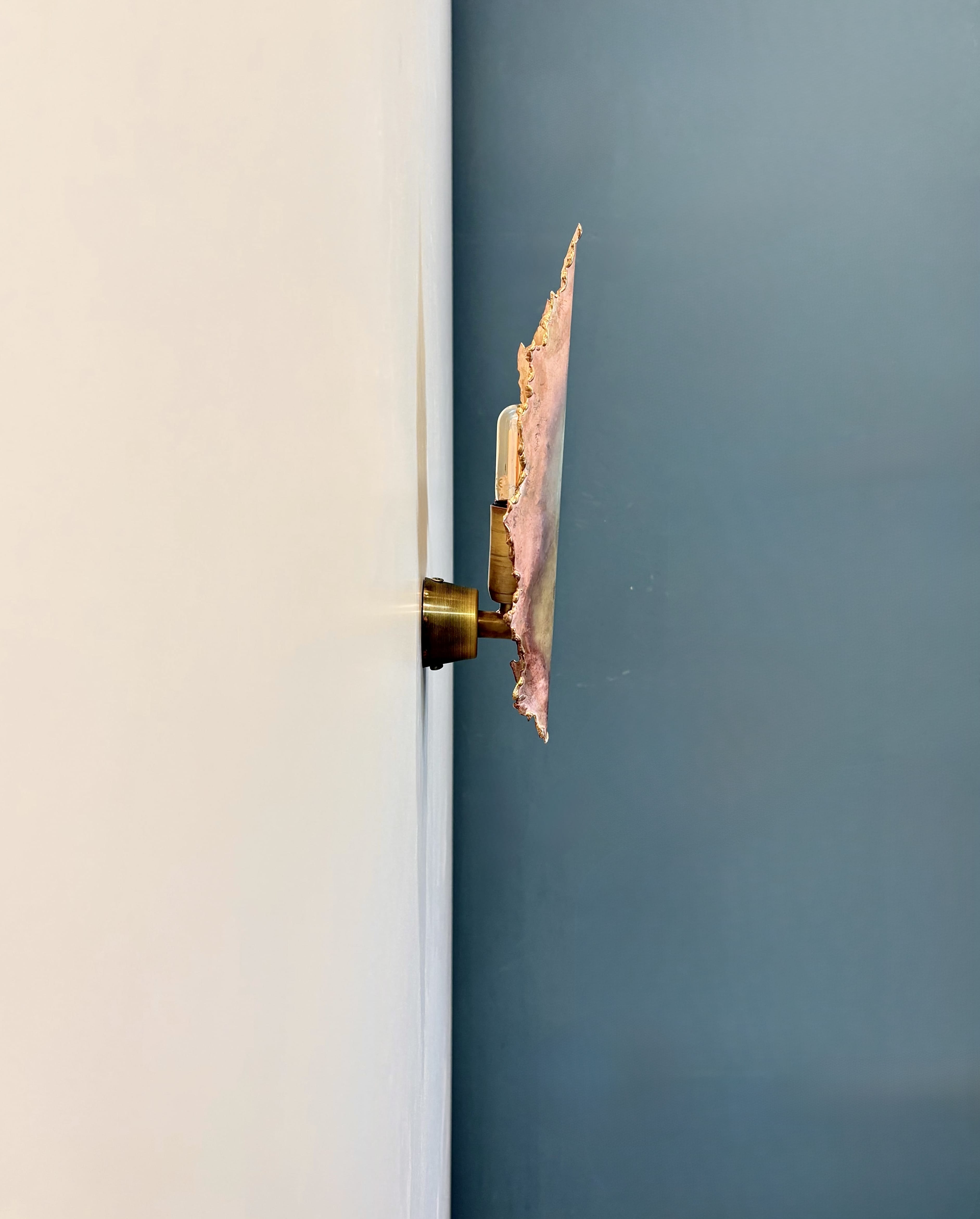 Arel Lighting AUGSBURG Brass Wall Sconce
