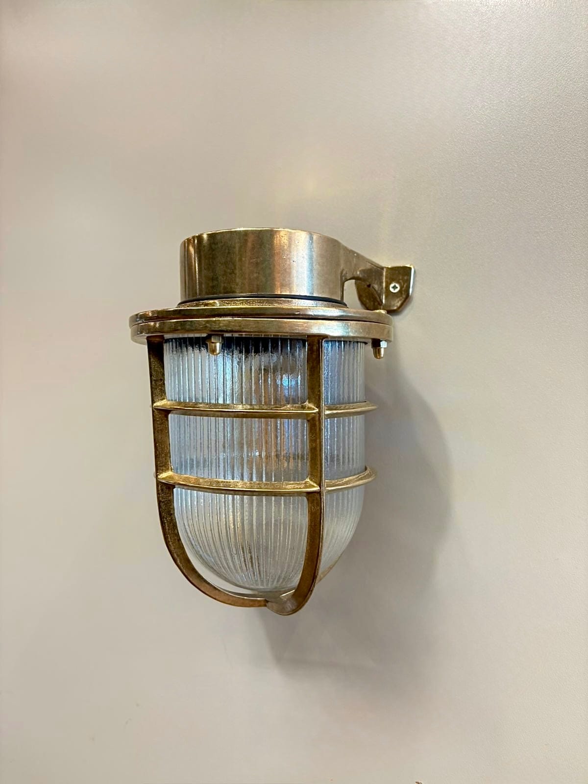 Arel Lighting BACENO GRANDE Brass Nautical Wall Sconce