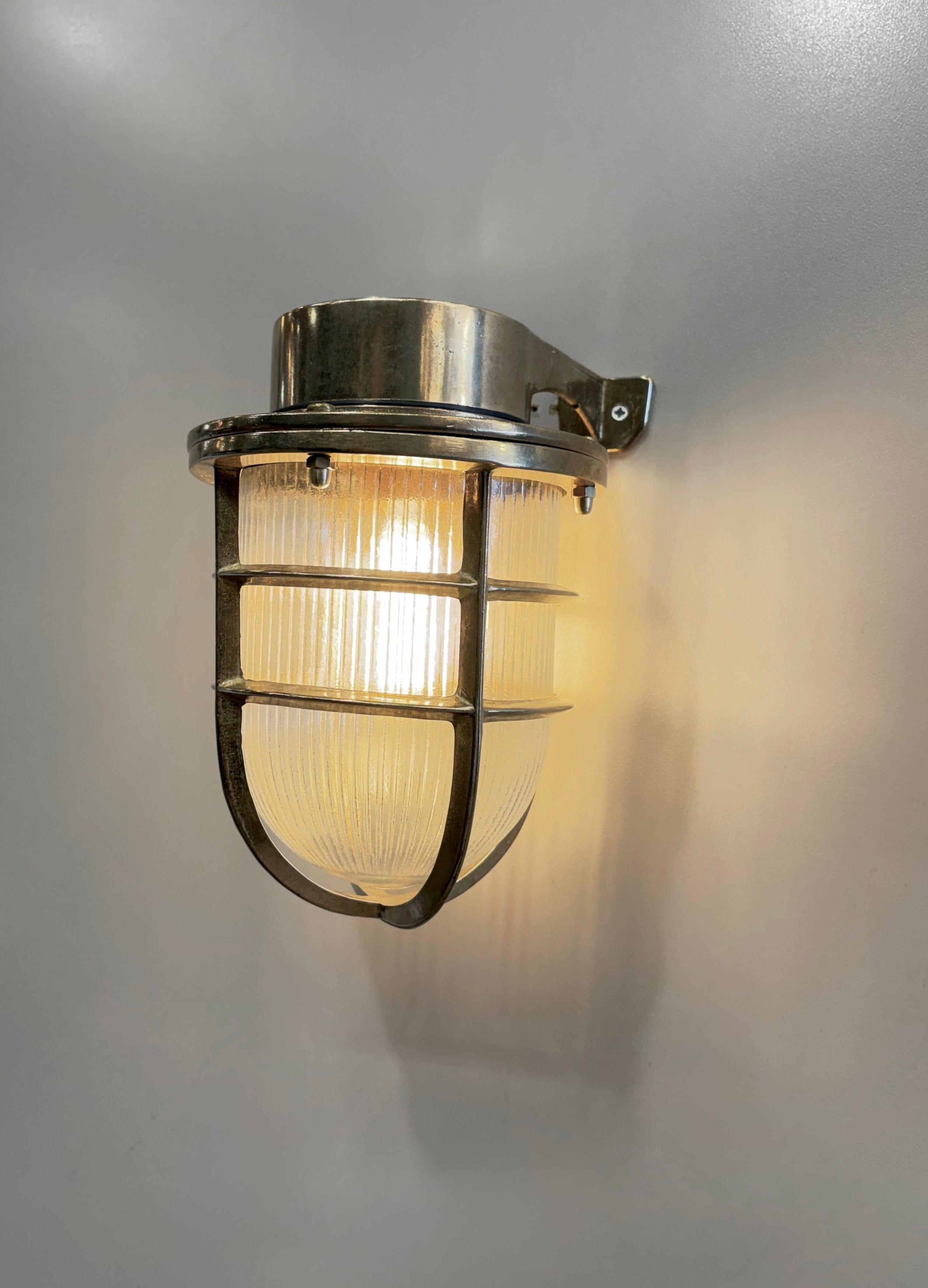 Arel Lighting BACENO GRANDE Brass Nautical Wall Sconce