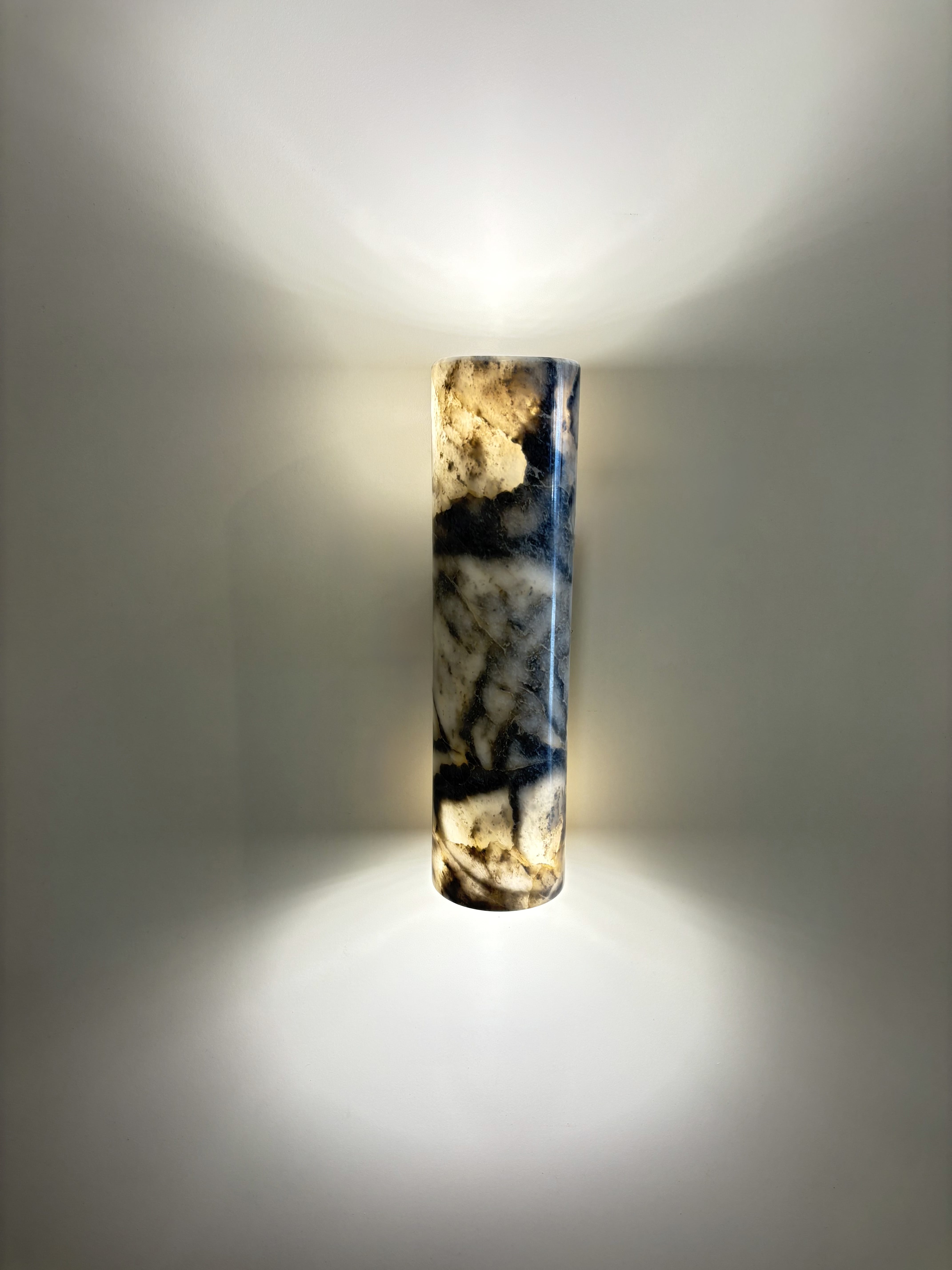 Arel Lighting BIED Marble Two Way Wall Sconce