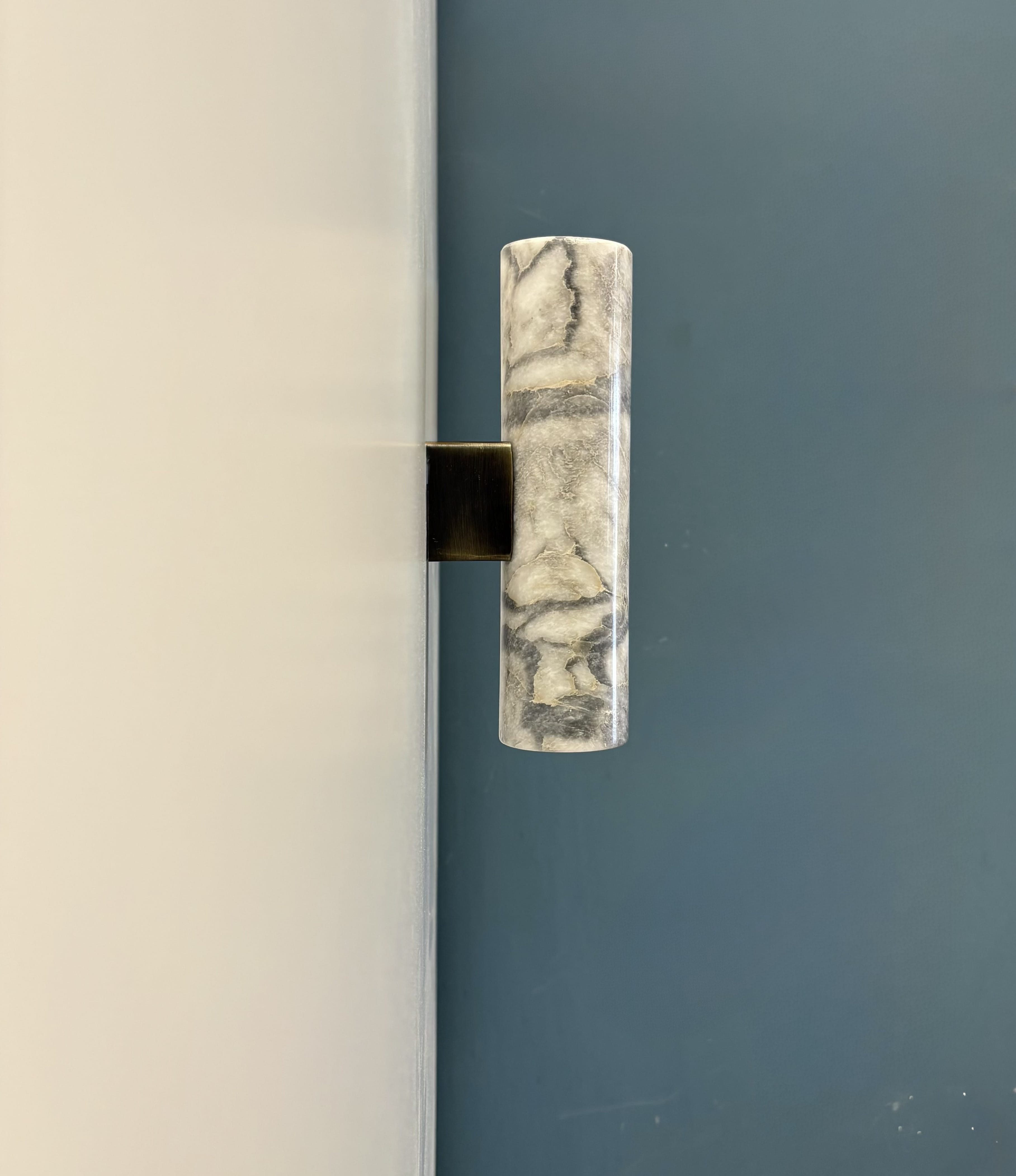 Arel Lighting BIED Marble Two Way Wall Sconce